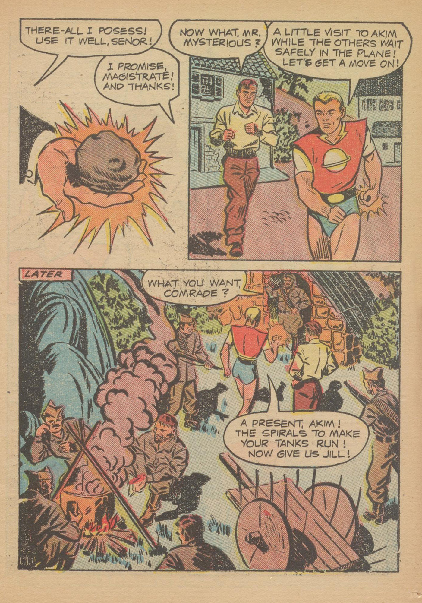 Read online Captain Atom (1950) comic -  Issue #1 - 17