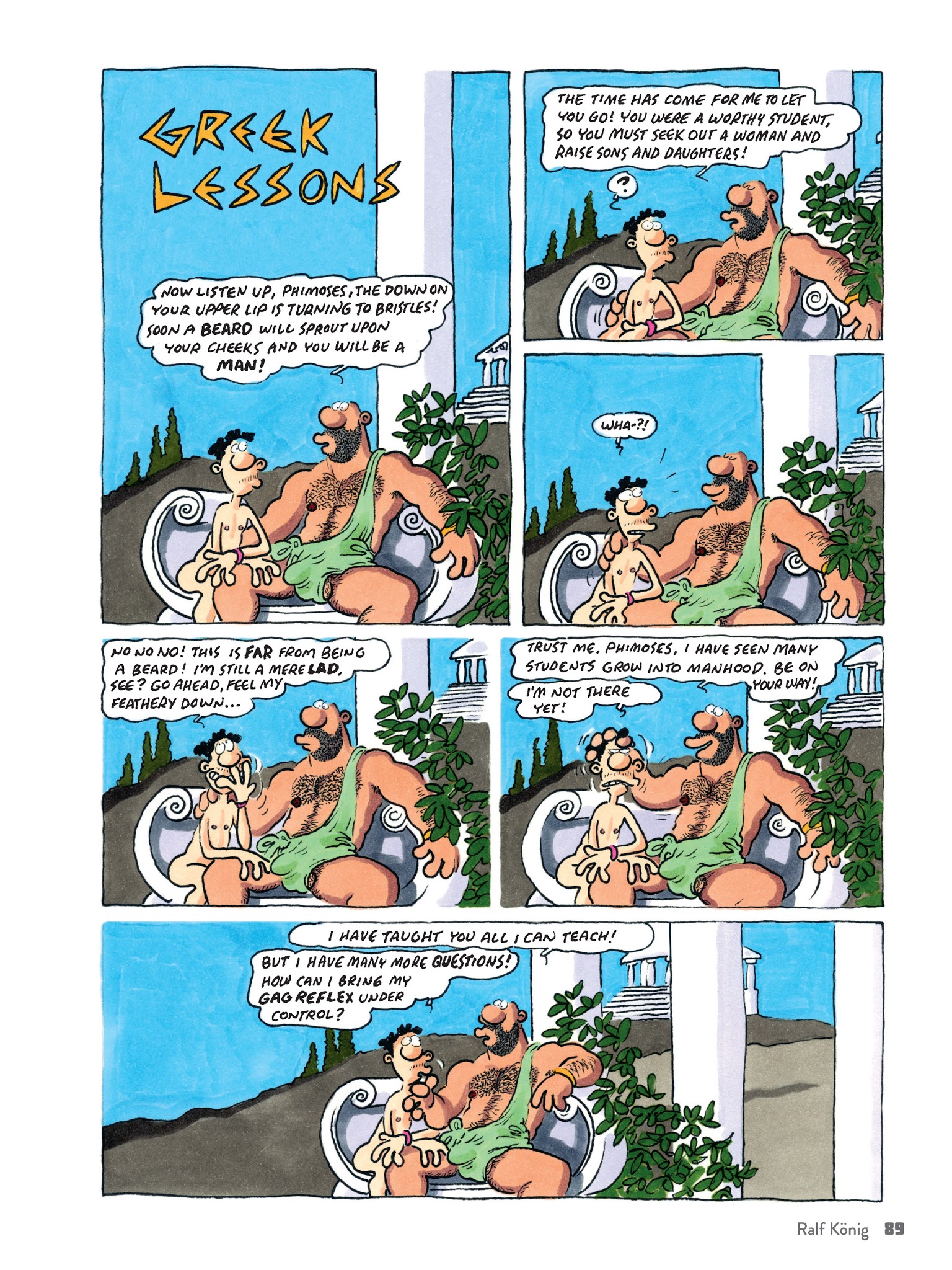 Read online No Straight Lines: Four Decades of Queer Comics comic -  Issue # TPB - 103