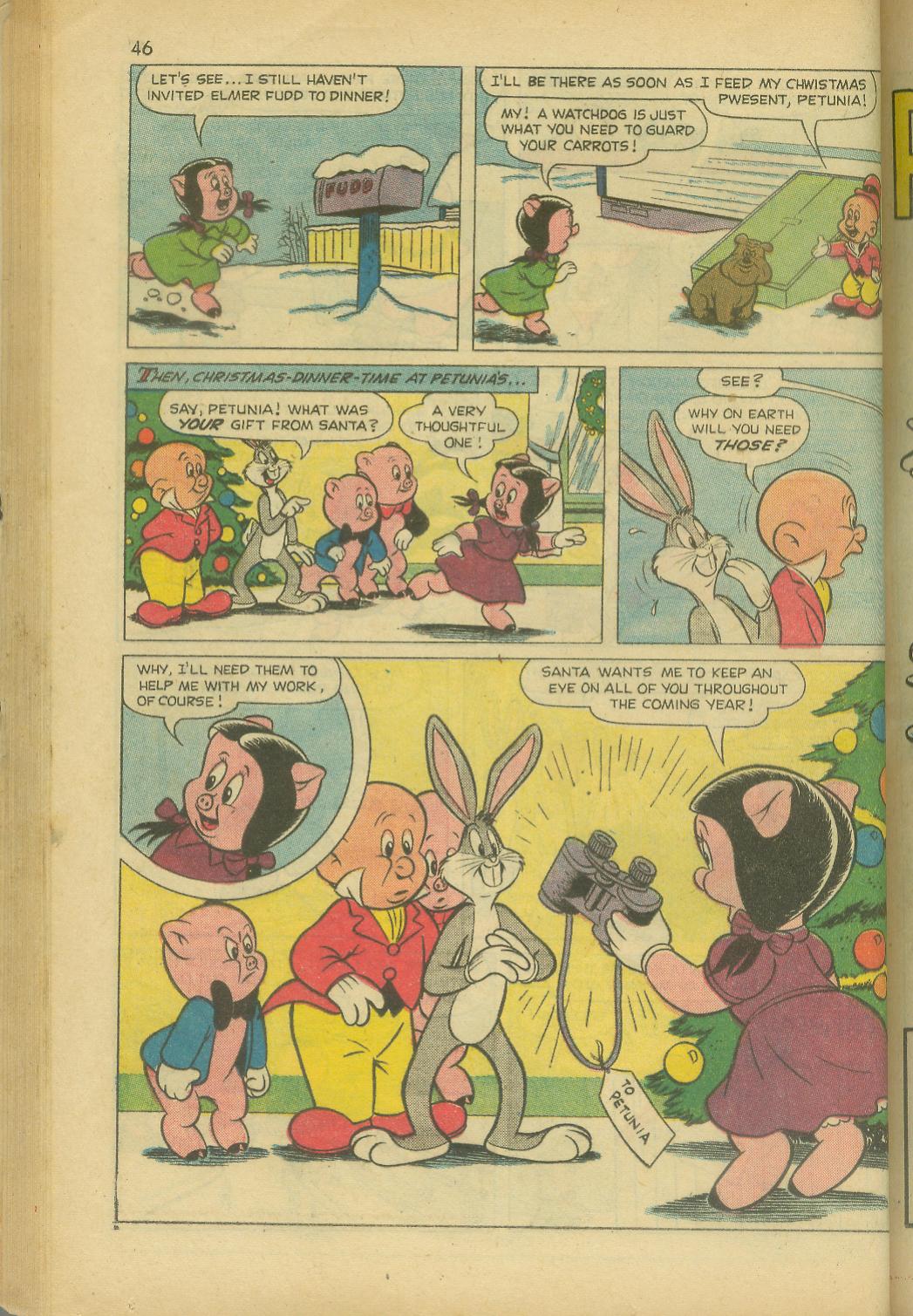 Read online Bugs Bunny's Christmas Funnies comic -  Issue # TPB 7 - 48