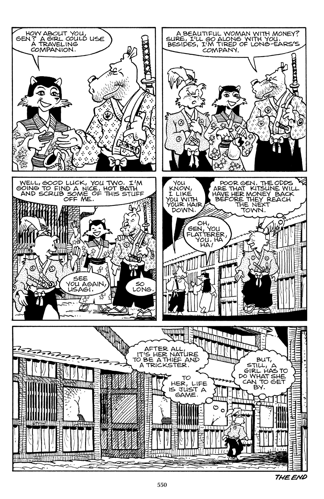 Read online The Usagi Yojimbo Saga comic -  Issue # TPB 3 - 545