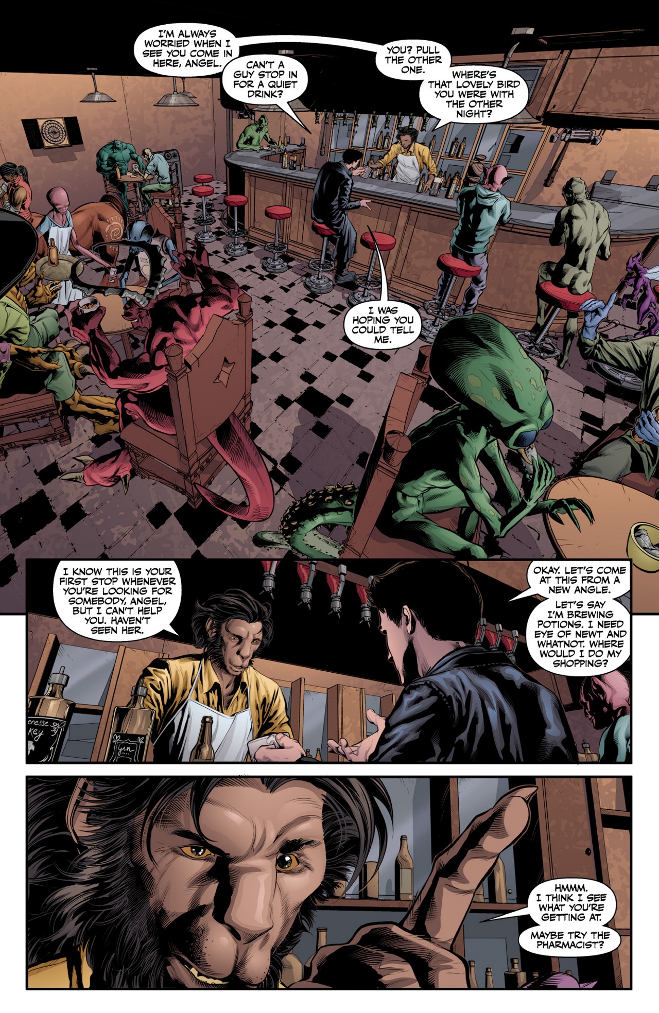 Read online Angel & Faith Season 10 comic -  Issue #8 - 12
