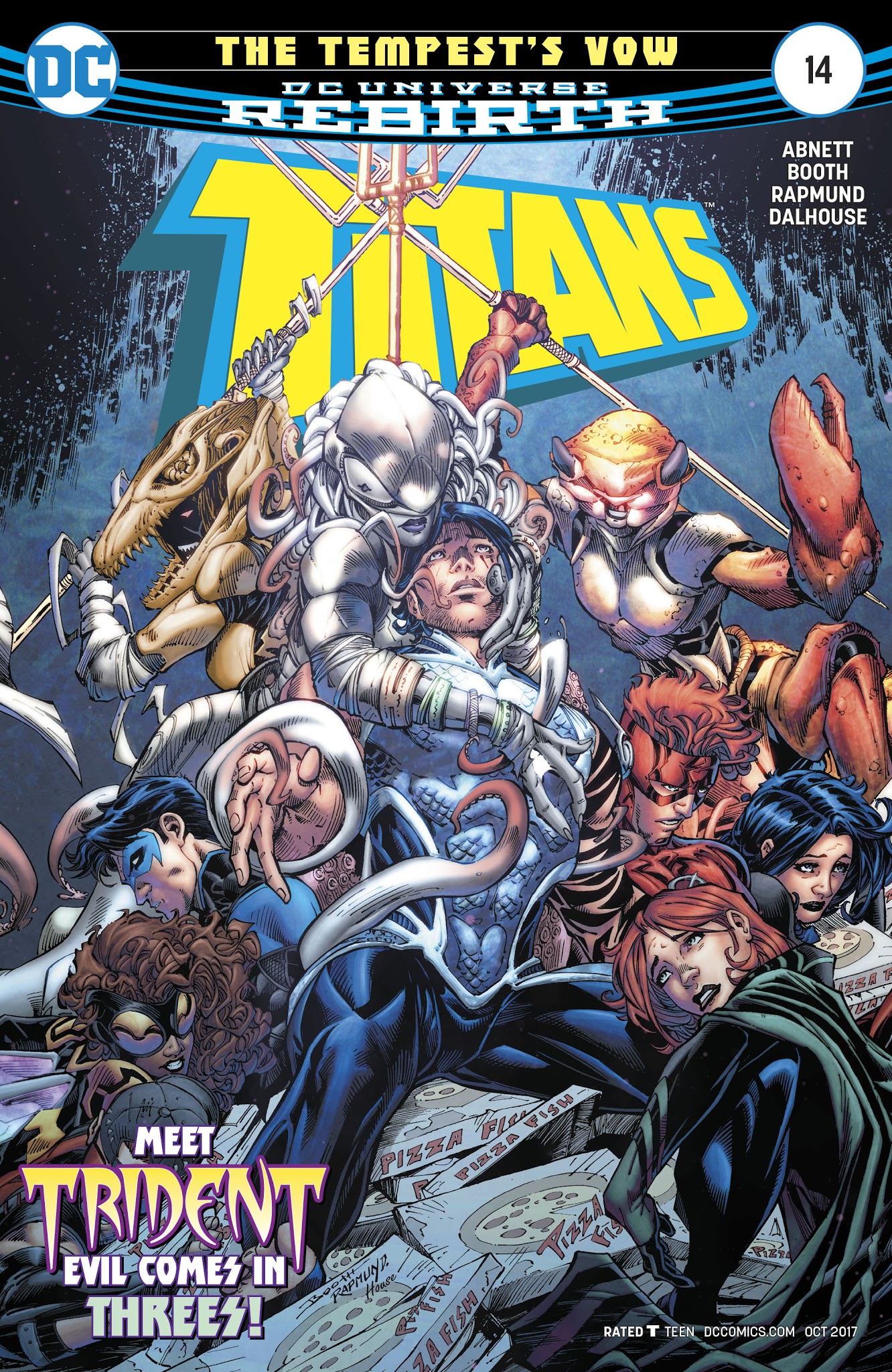 Read online Titans (2016) comic -  Issue #14 - 1