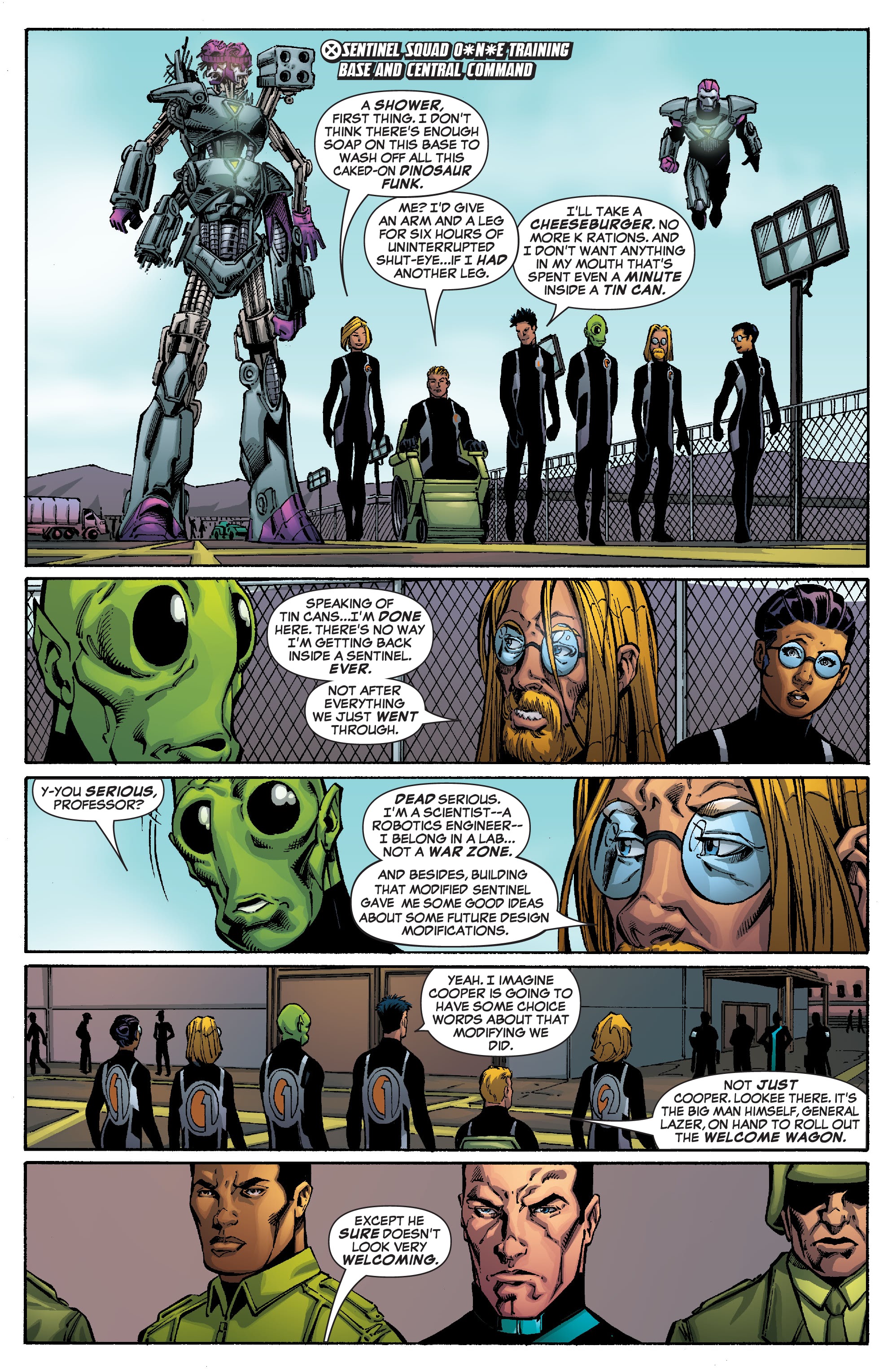 Read online Sentinel Squad O*N*E comic -  Issue # _TPB - 95