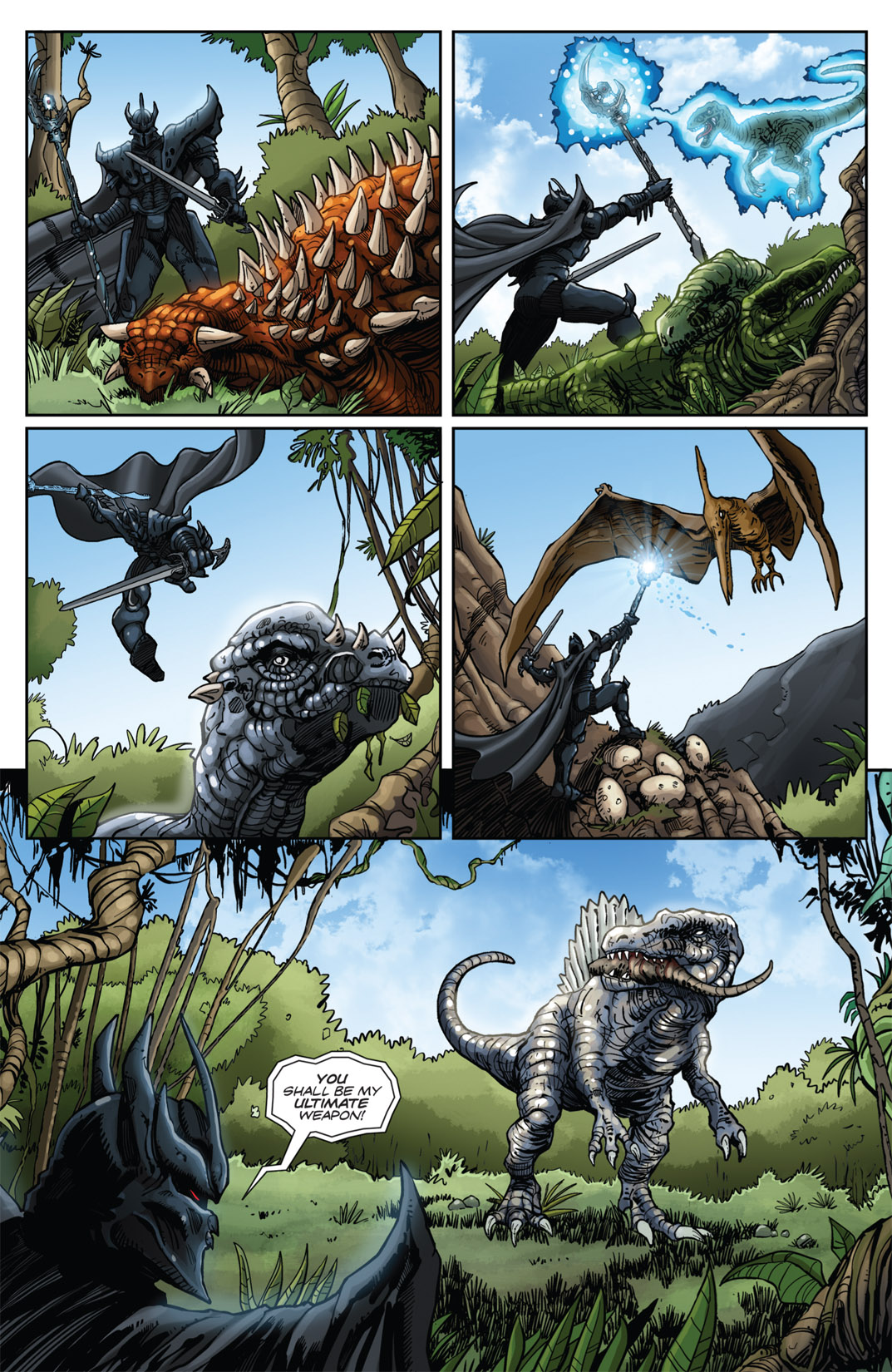 Read online Jurassic StrikeForce 5 comic -  Issue # _TPB - 77