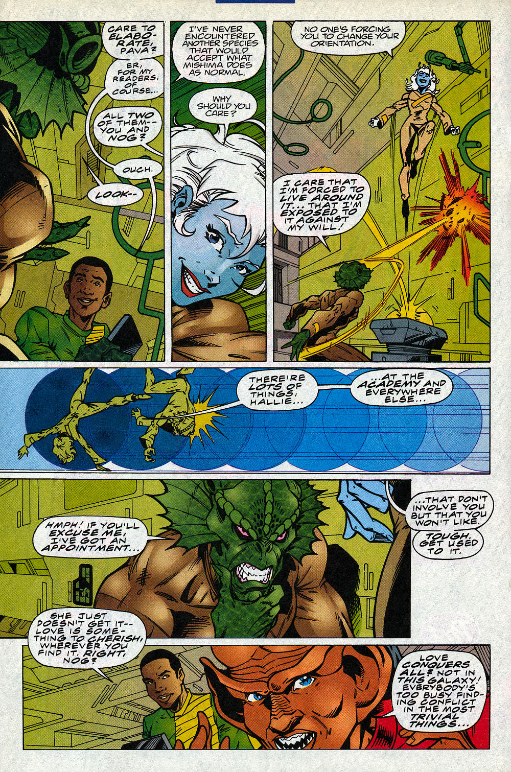 Read online Star Trek: Starfleet Academy (1996) comic -  Issue #17 - 21