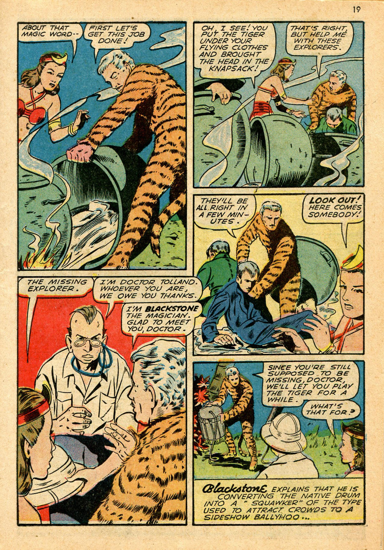 Read online Super-Magician Comics comic -  Issue #16 - 19