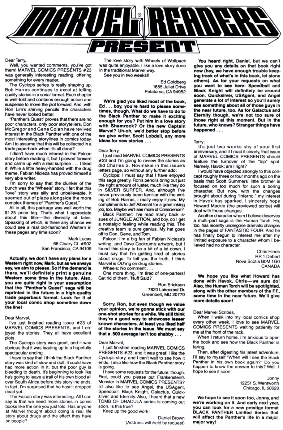 Read online Marvel Comics Presents (1988) comic -  Issue #31 - 35