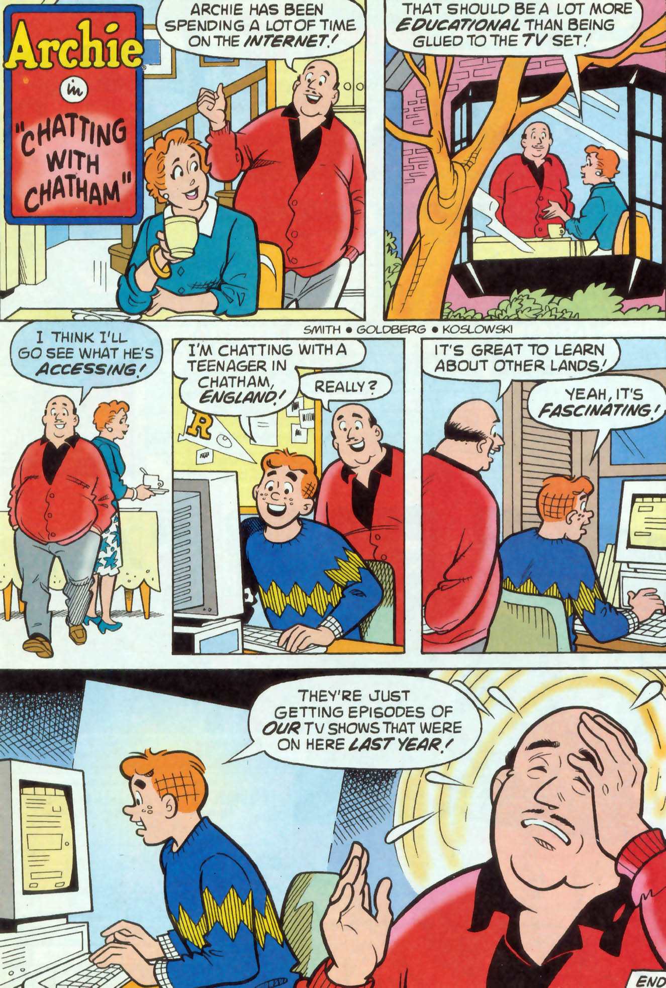 Read online Archie (1960) comic -  Issue #468 - 8