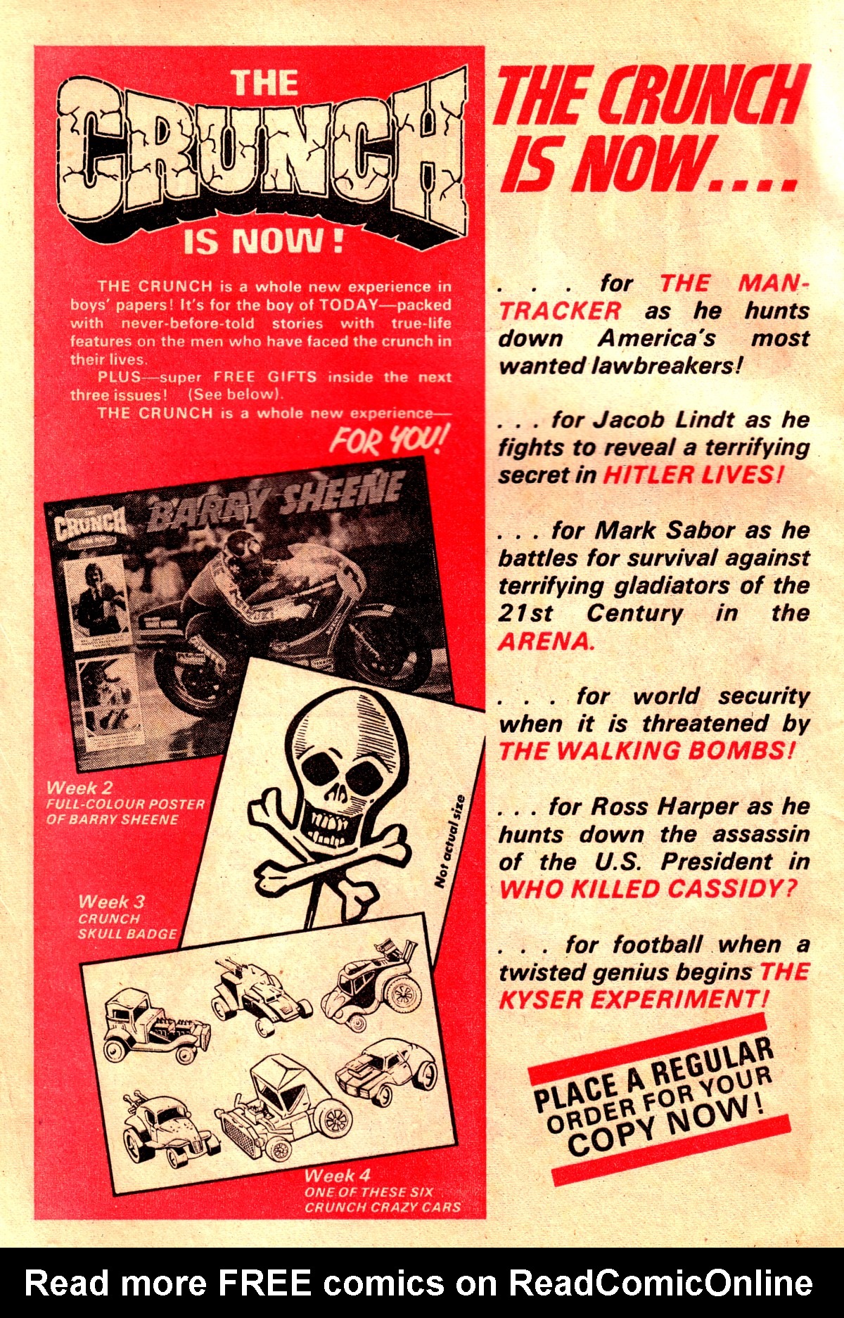 Read online The Crunch comic -  Issue #1 - 2