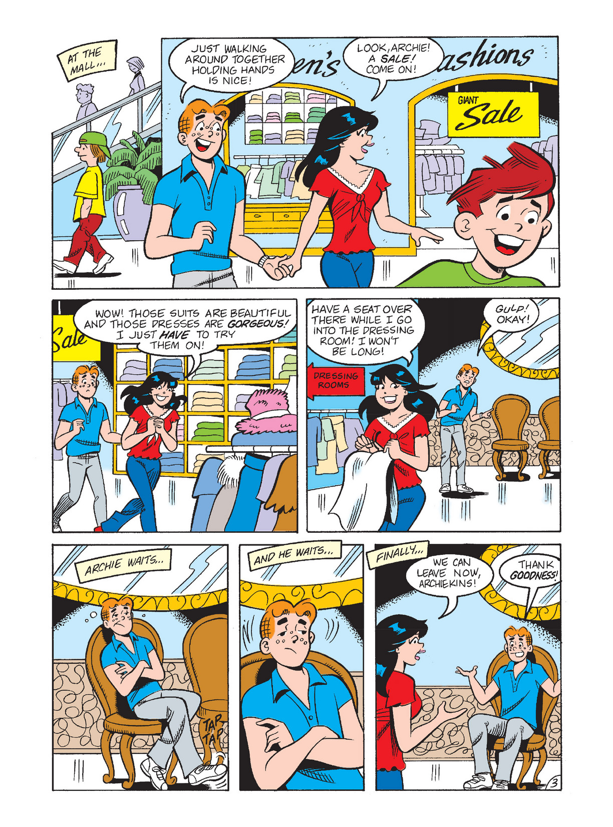 Read online Betty and Veronica Double Digest comic -  Issue #223 - 308