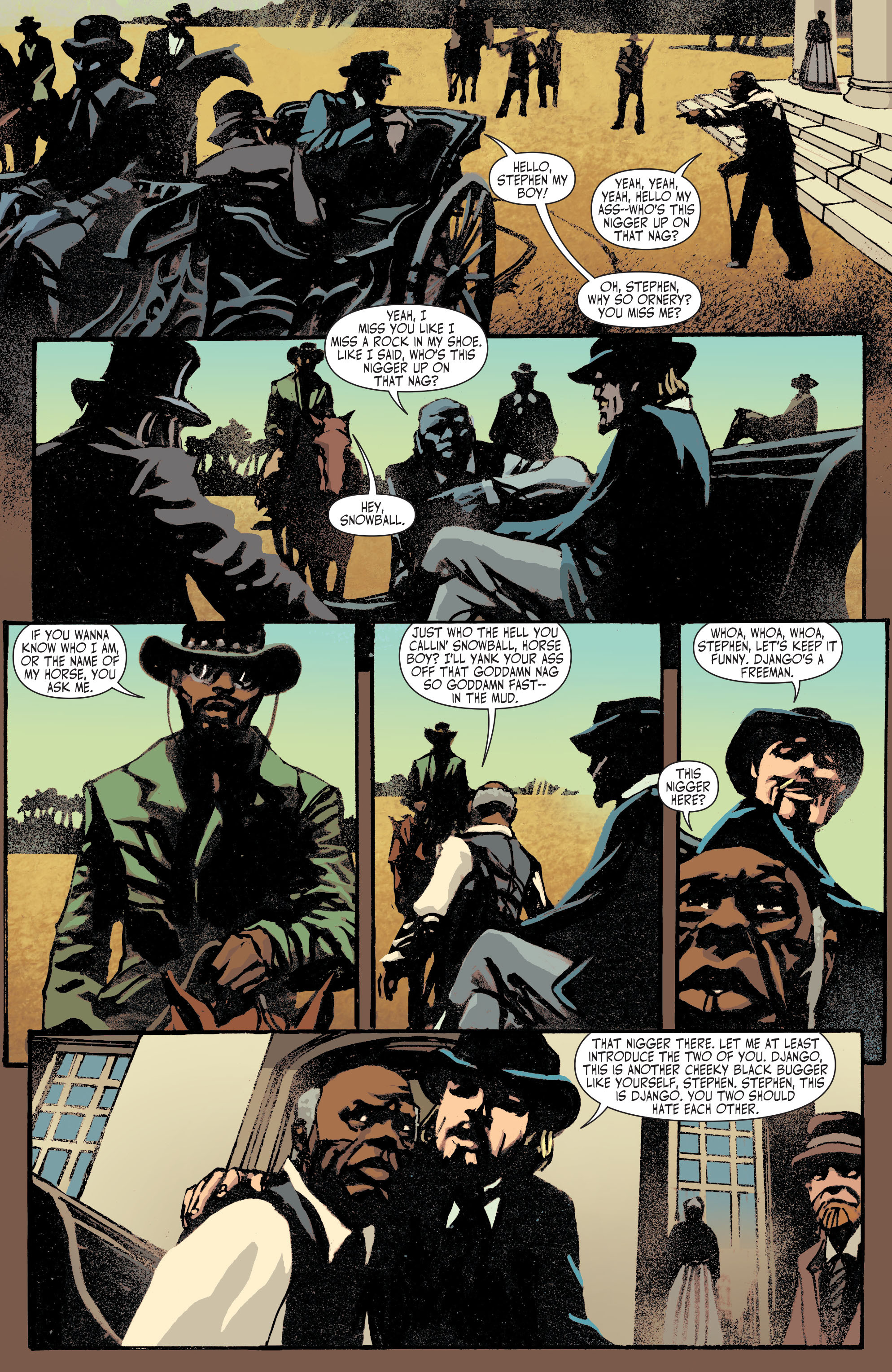 Read online Django Unchained comic -  Issue #5 - 7