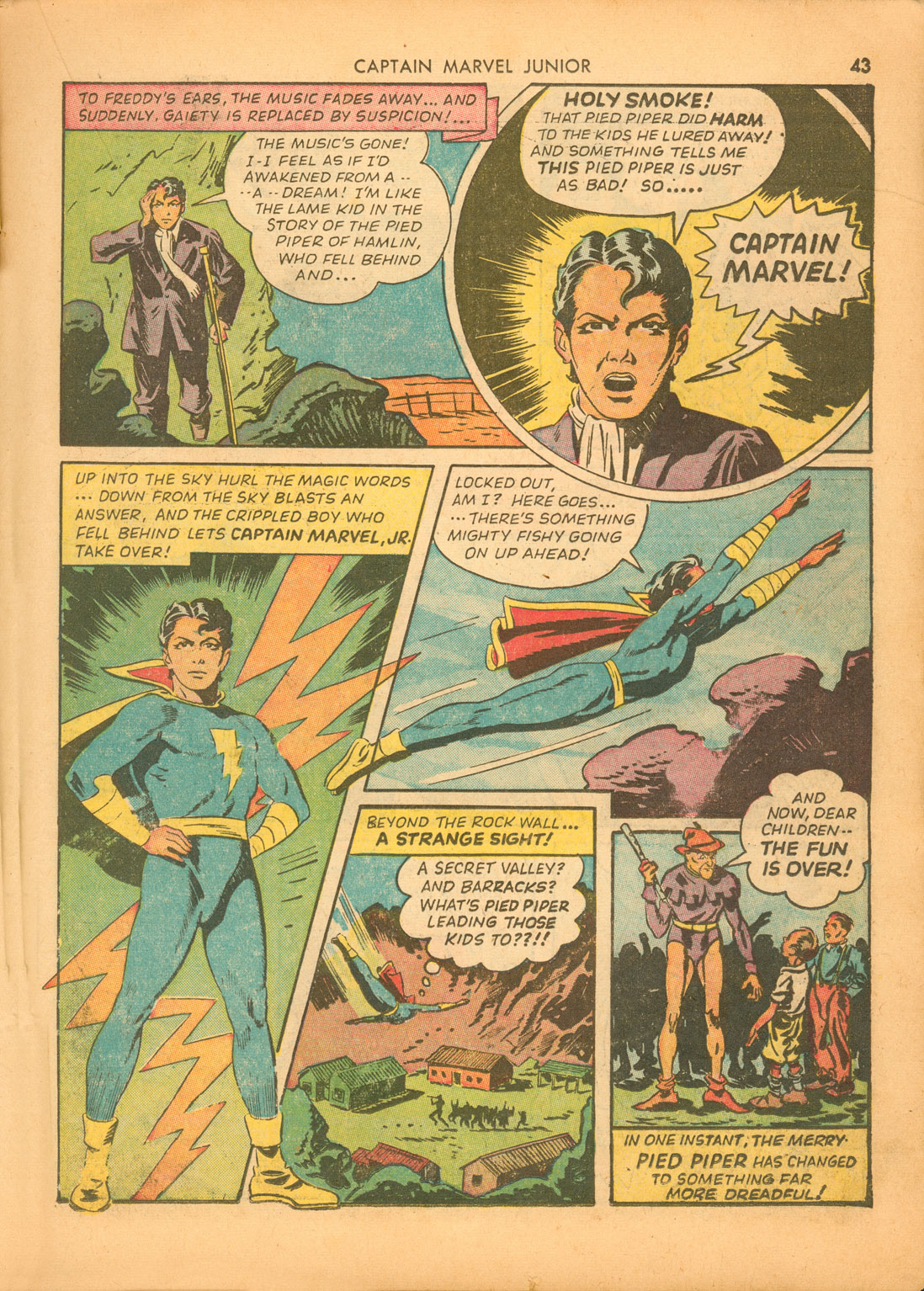 Read online Captain Marvel, Jr. comic -  Issue #2 - 43