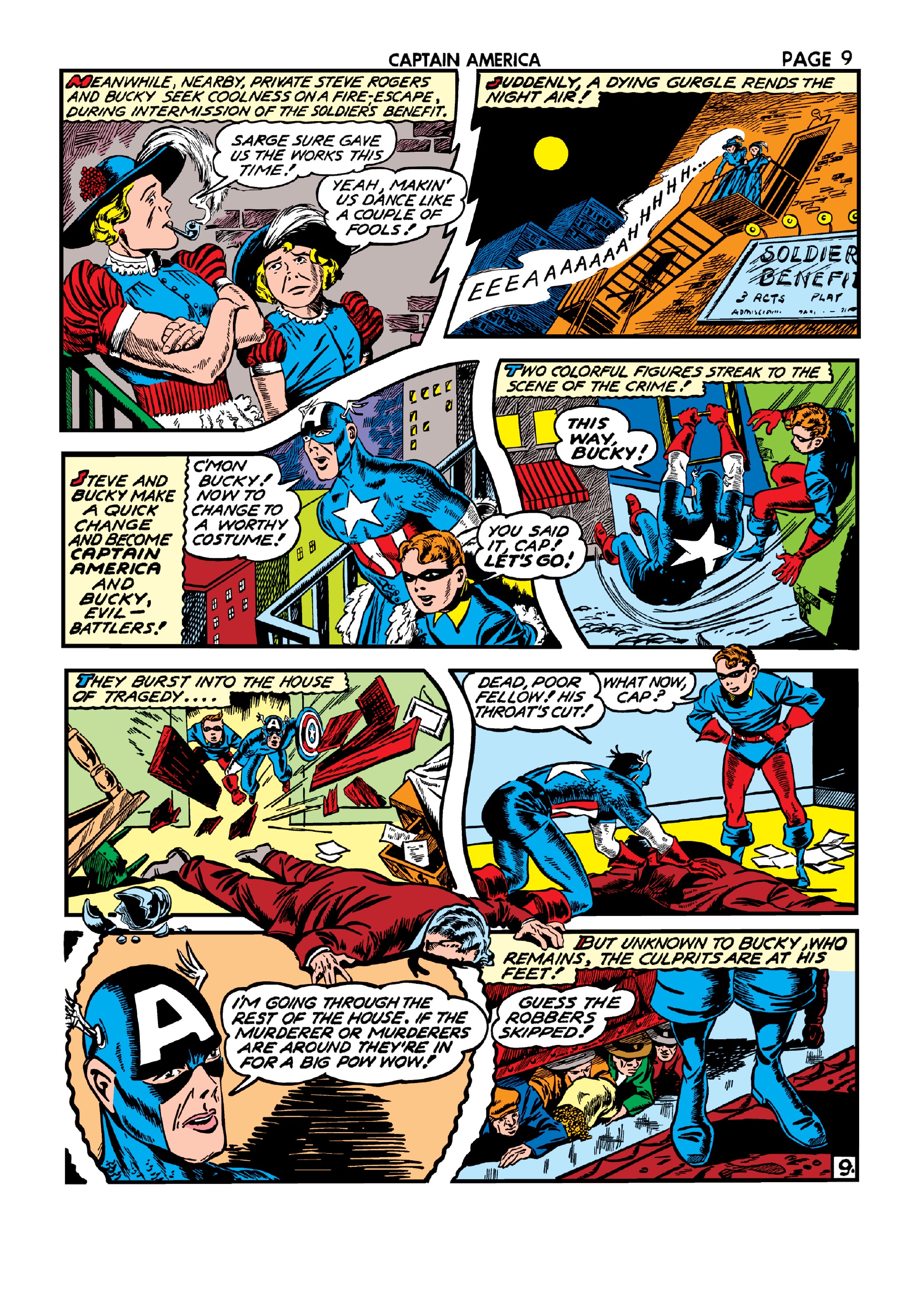Read online Marvel Masterworks: Golden Age Captain America comic -  Issue # TPB 3 (Part 3) - 16