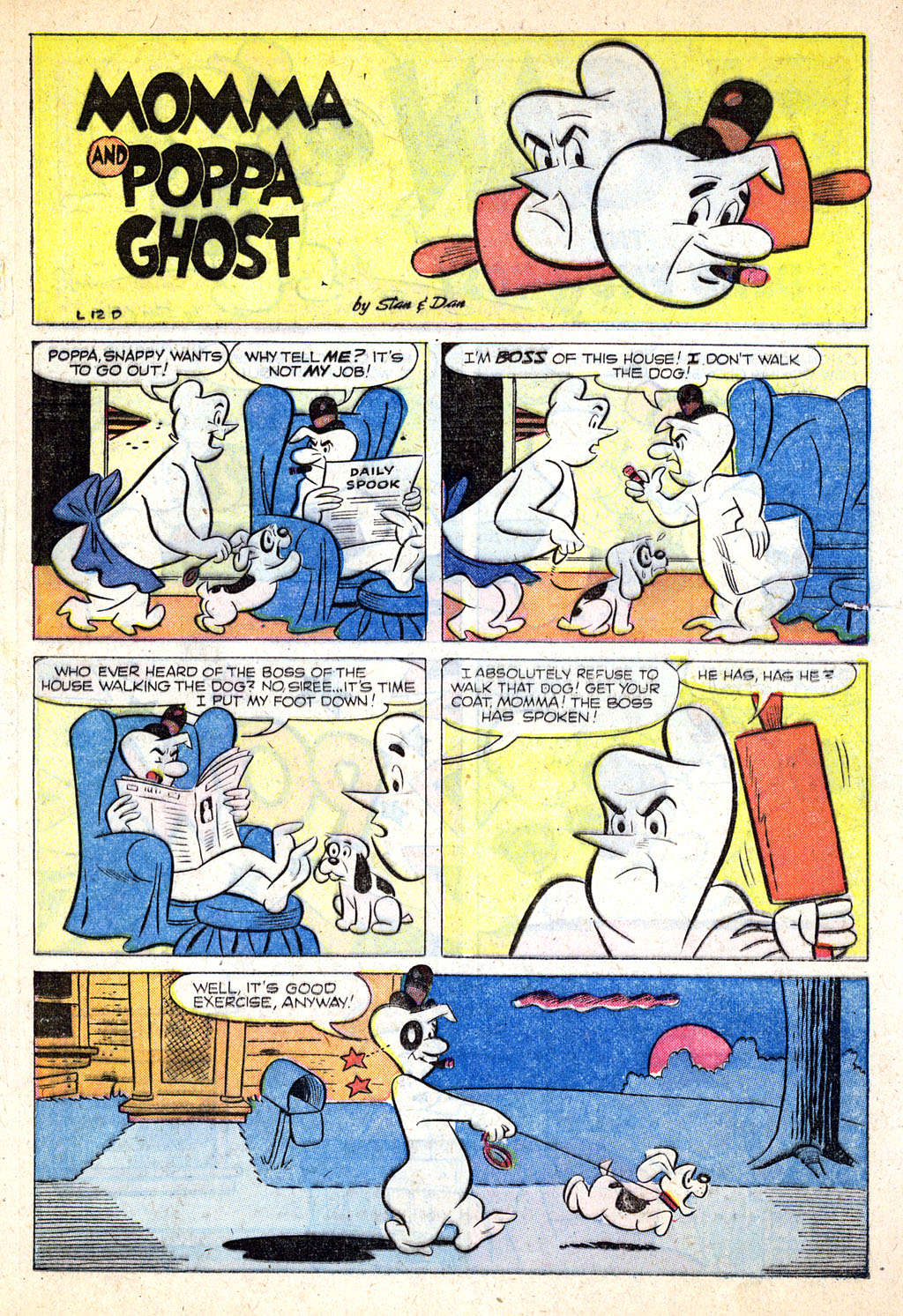 Read online Homer, the Happy Ghost comic -  Issue #12 - 17