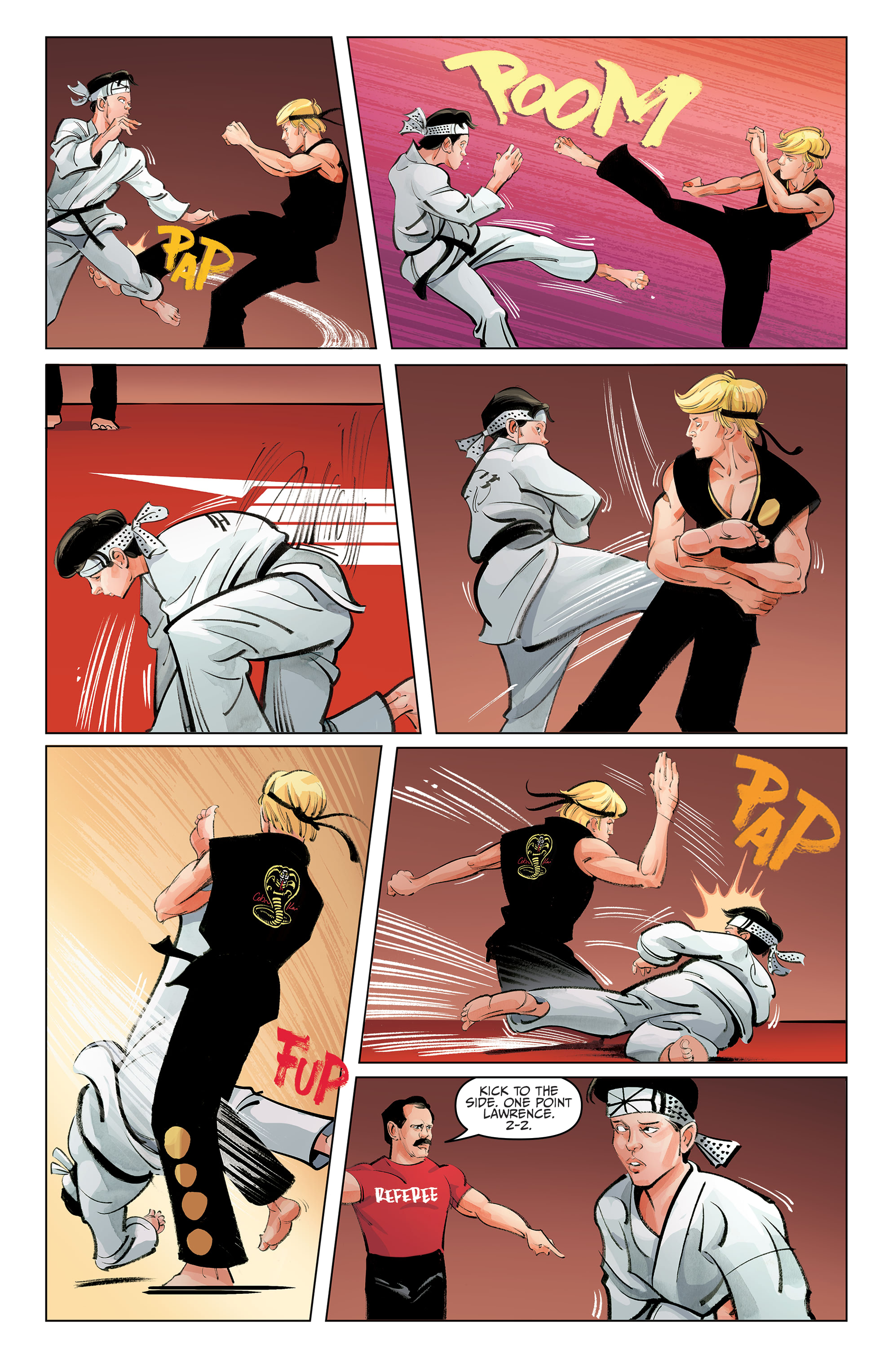 Read online Cobra Kai: The Karate Kid Saga Continues comic -  Issue #4 - 17
