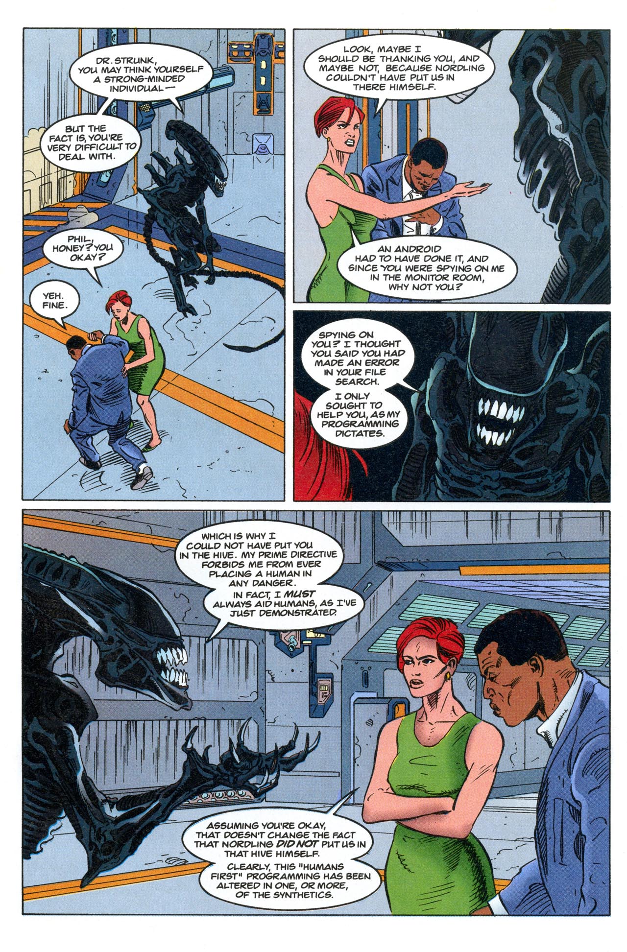 Read online Aliens: Stronghold comic -  Issue #3 - 7