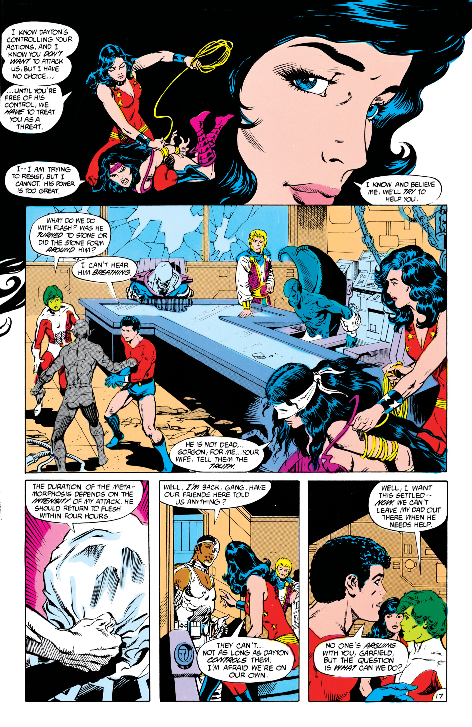 Read online The New Teen Titans (1984) comic -  Issue #25 - 18