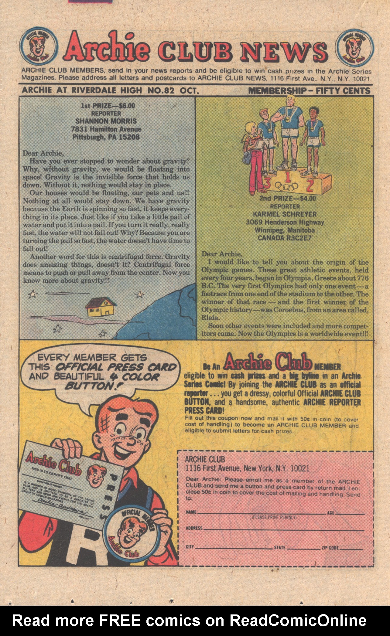 Read online Archie at Riverdale High (1972) comic -  Issue #82 - 18