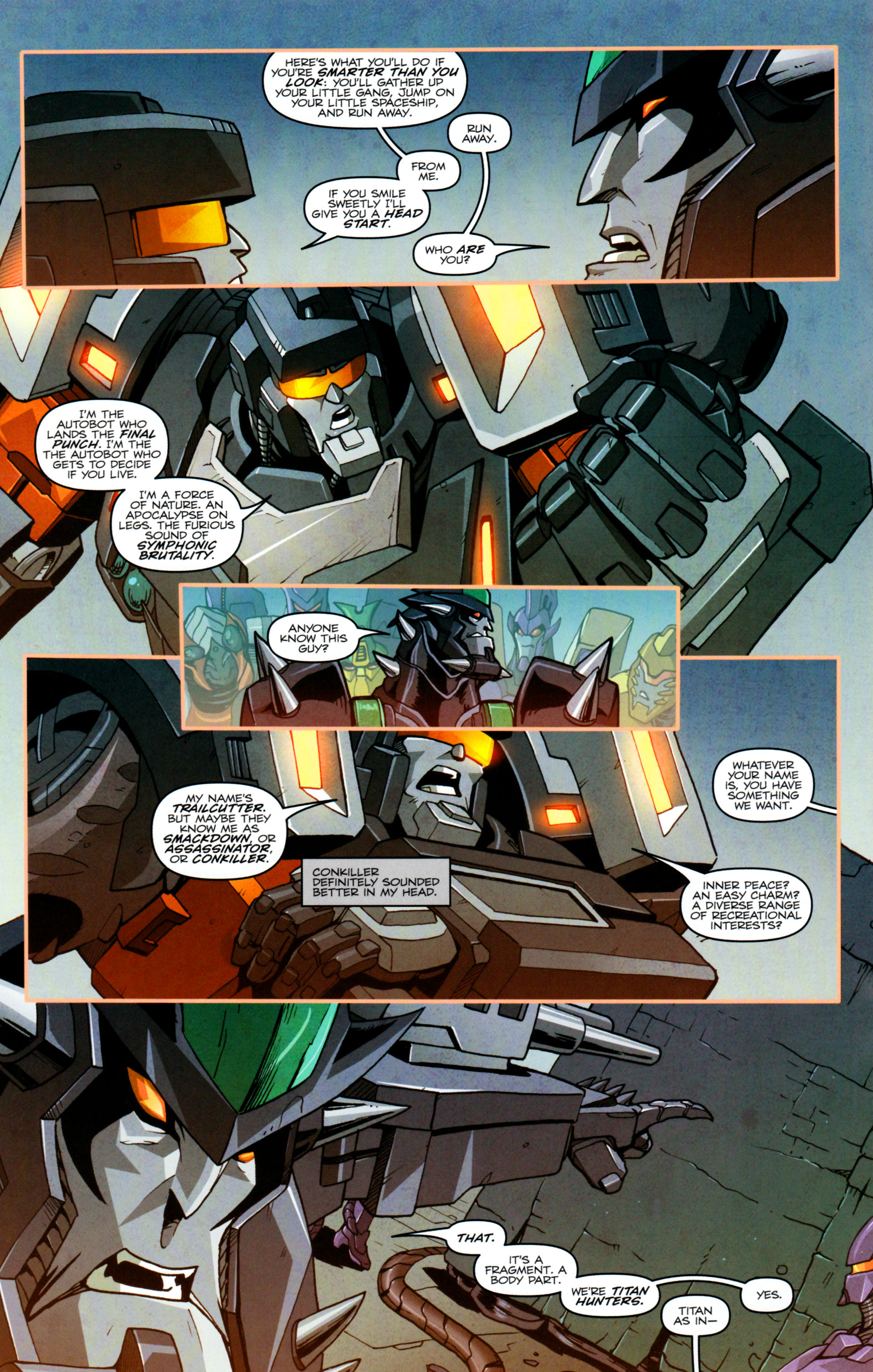 Read online The Transformers Spotlight: Trailcutter comic -  Issue # Full - 19