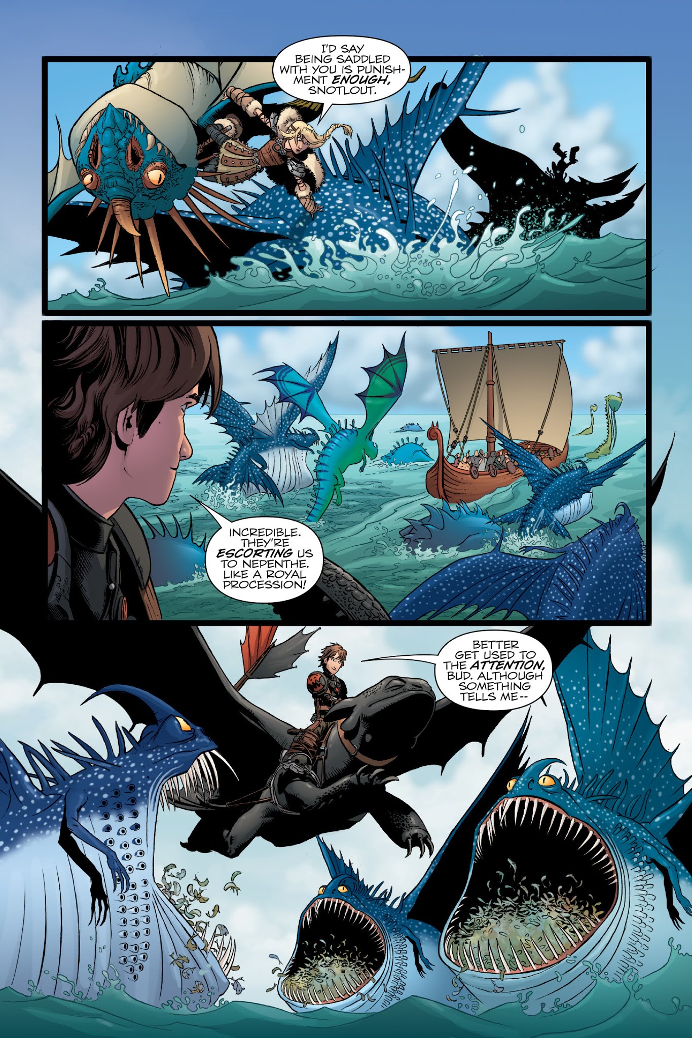 Read online How To Train Your Dragon: The Serpent's Heir comic -  Issue # TPB - 29