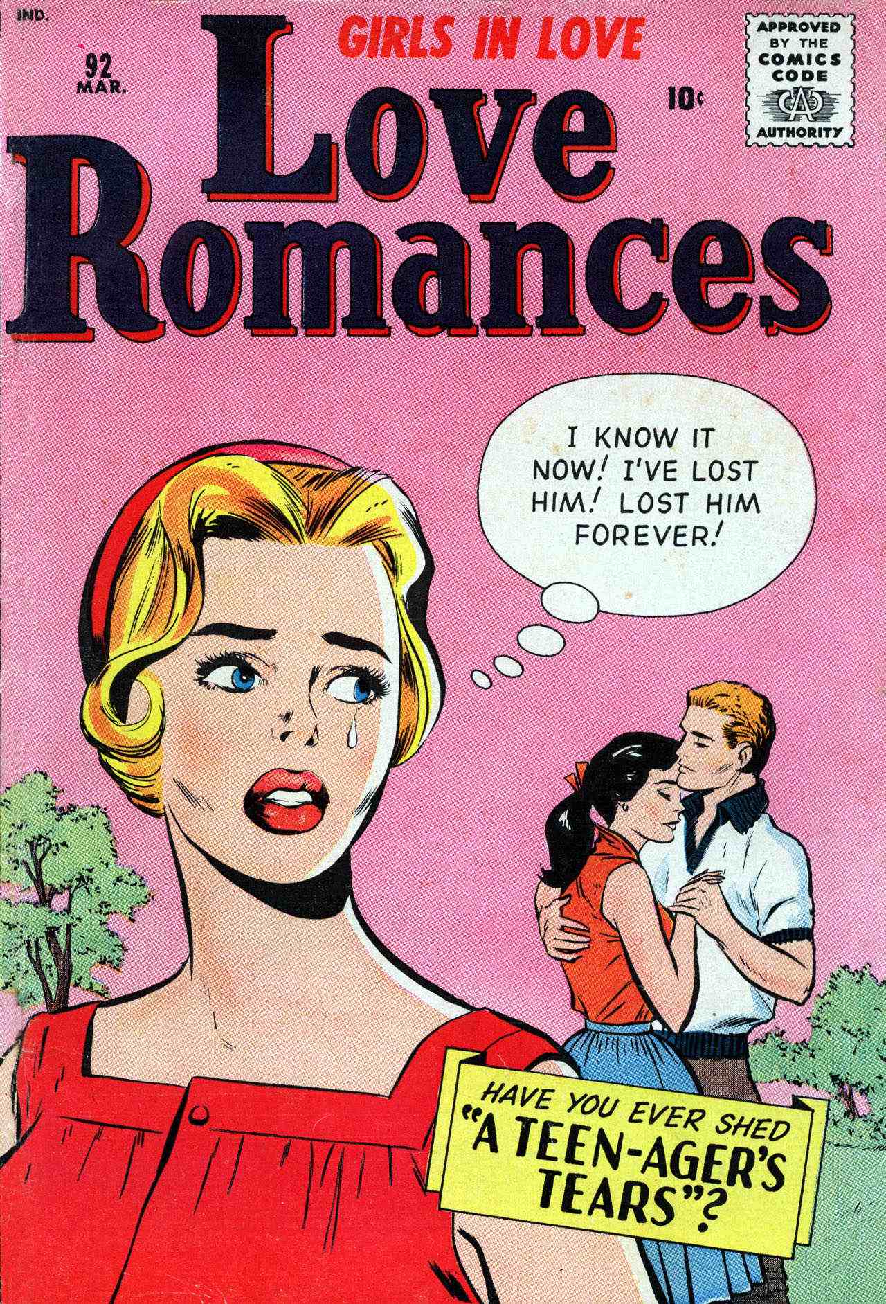 Read online Love Romances comic -  Issue #92 - 1