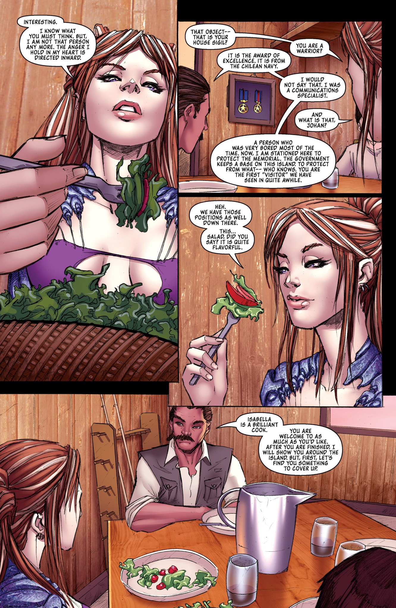 Read online Michael Turner's Fathom: Kiani (2014) comic -  Issue #1 - 11