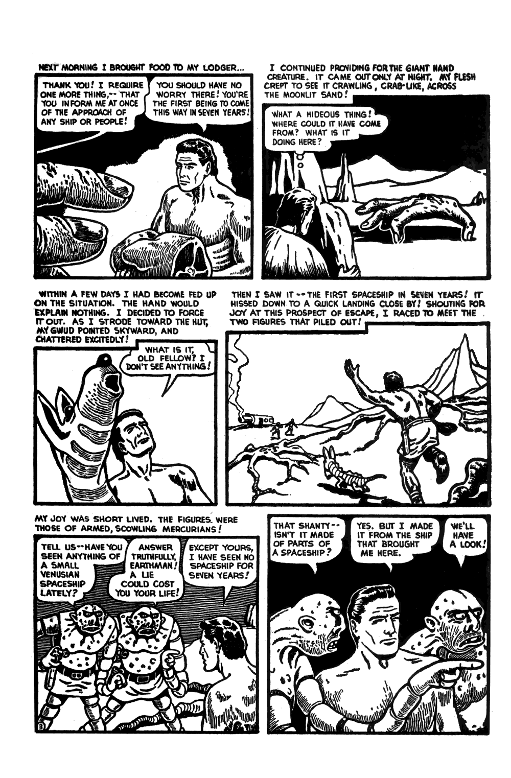 Read online Basil Wolverton's Planet of Terror comic -  Issue # Full - 29