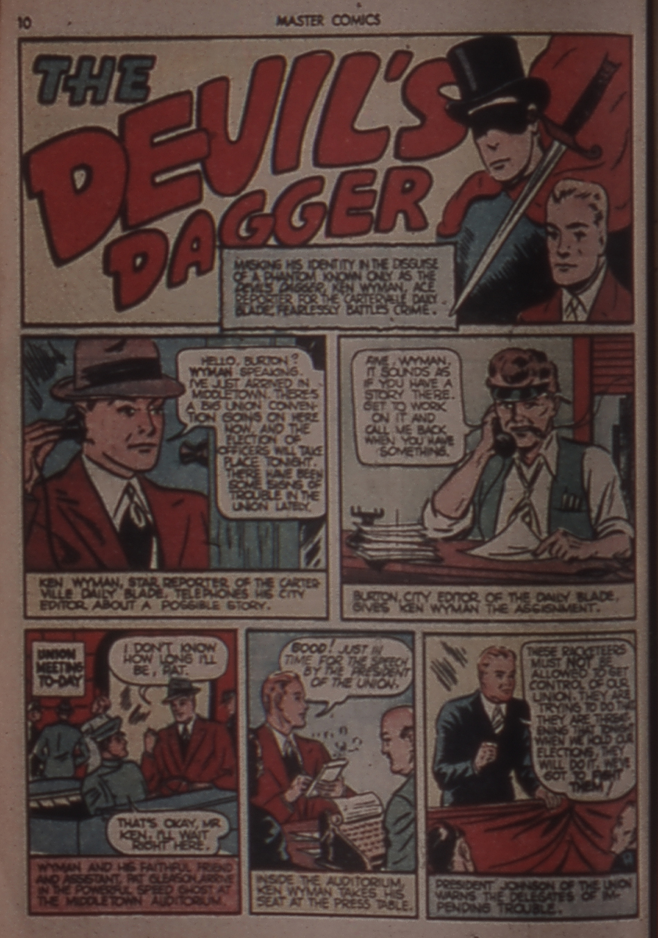 Read online Master Comics comic -  Issue #11 - 12