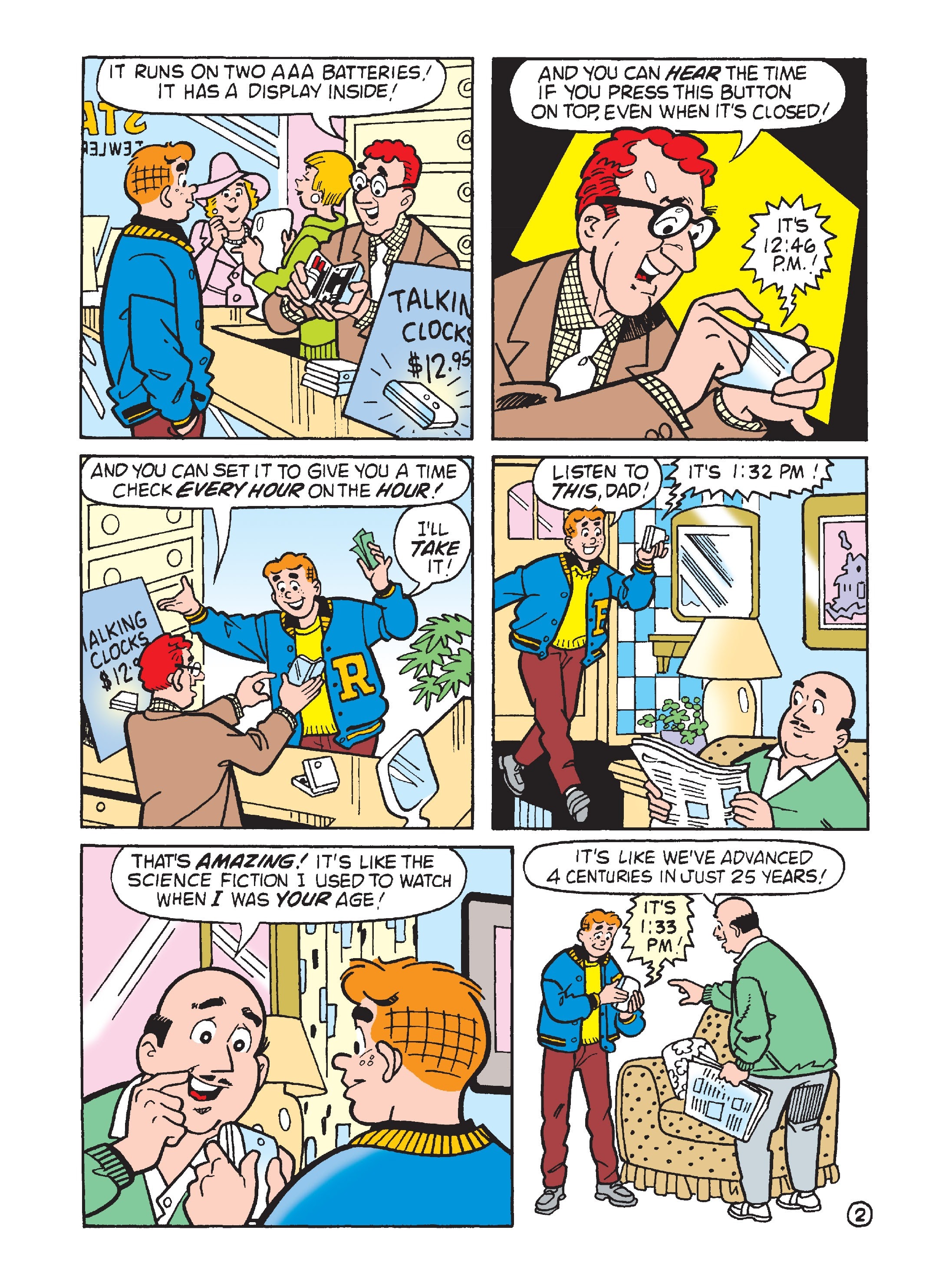 Read online Archie's Double Digest Magazine comic -  Issue #255 - 167