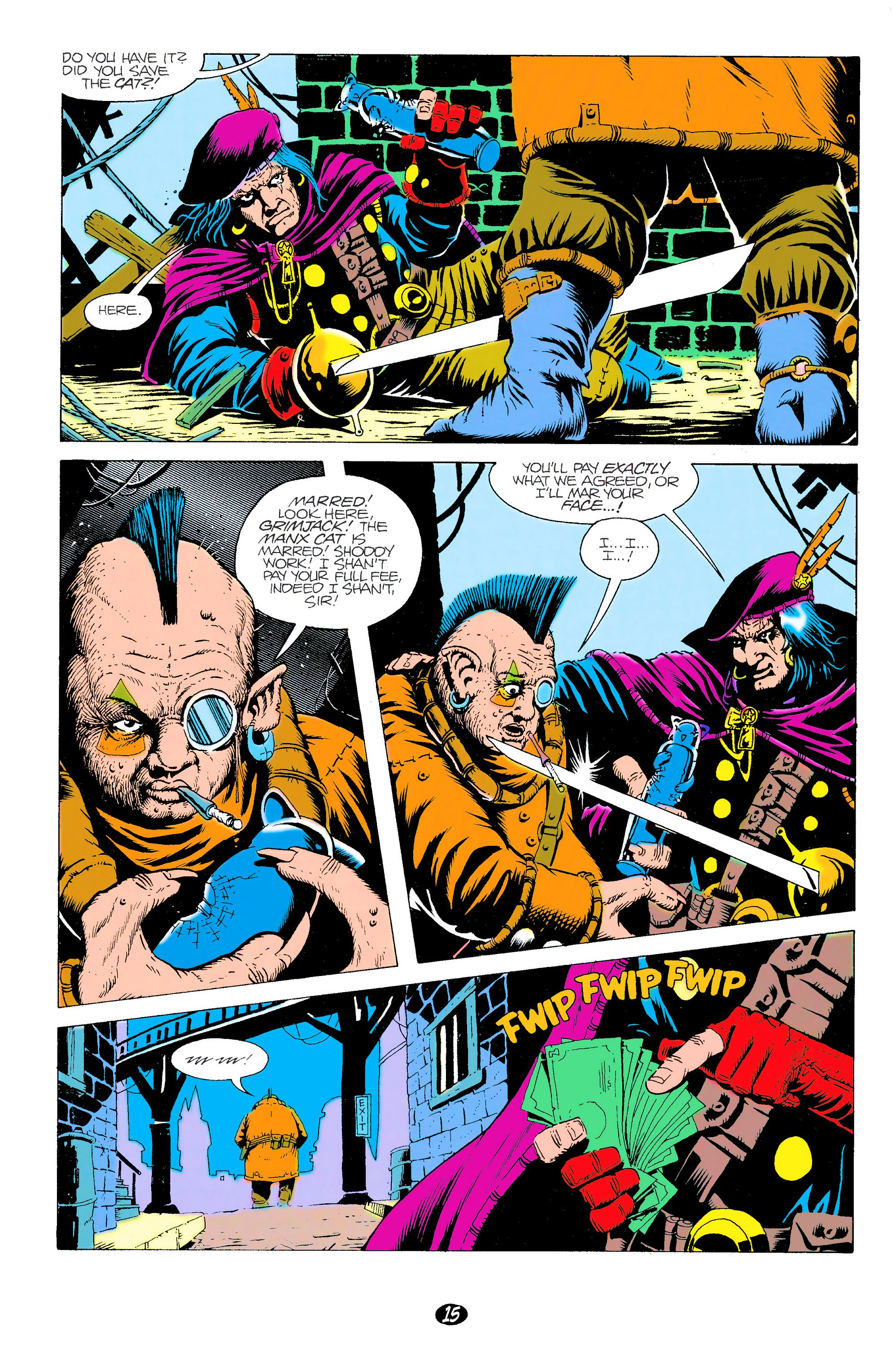 Read online Grimjack comic -  Issue # _TPB 1 - 16