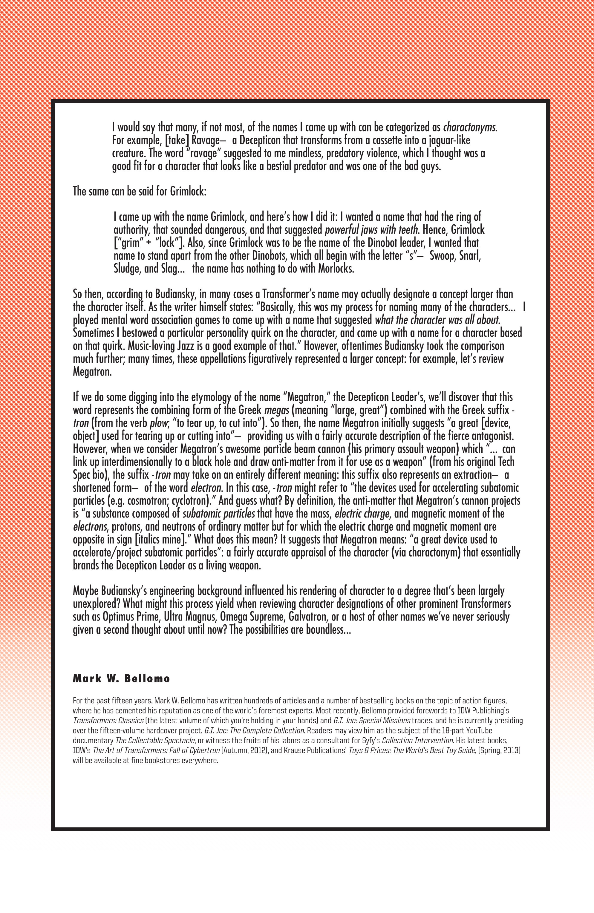 Read online The Transformers Classics comic -  Issue # TPB 5 - 6