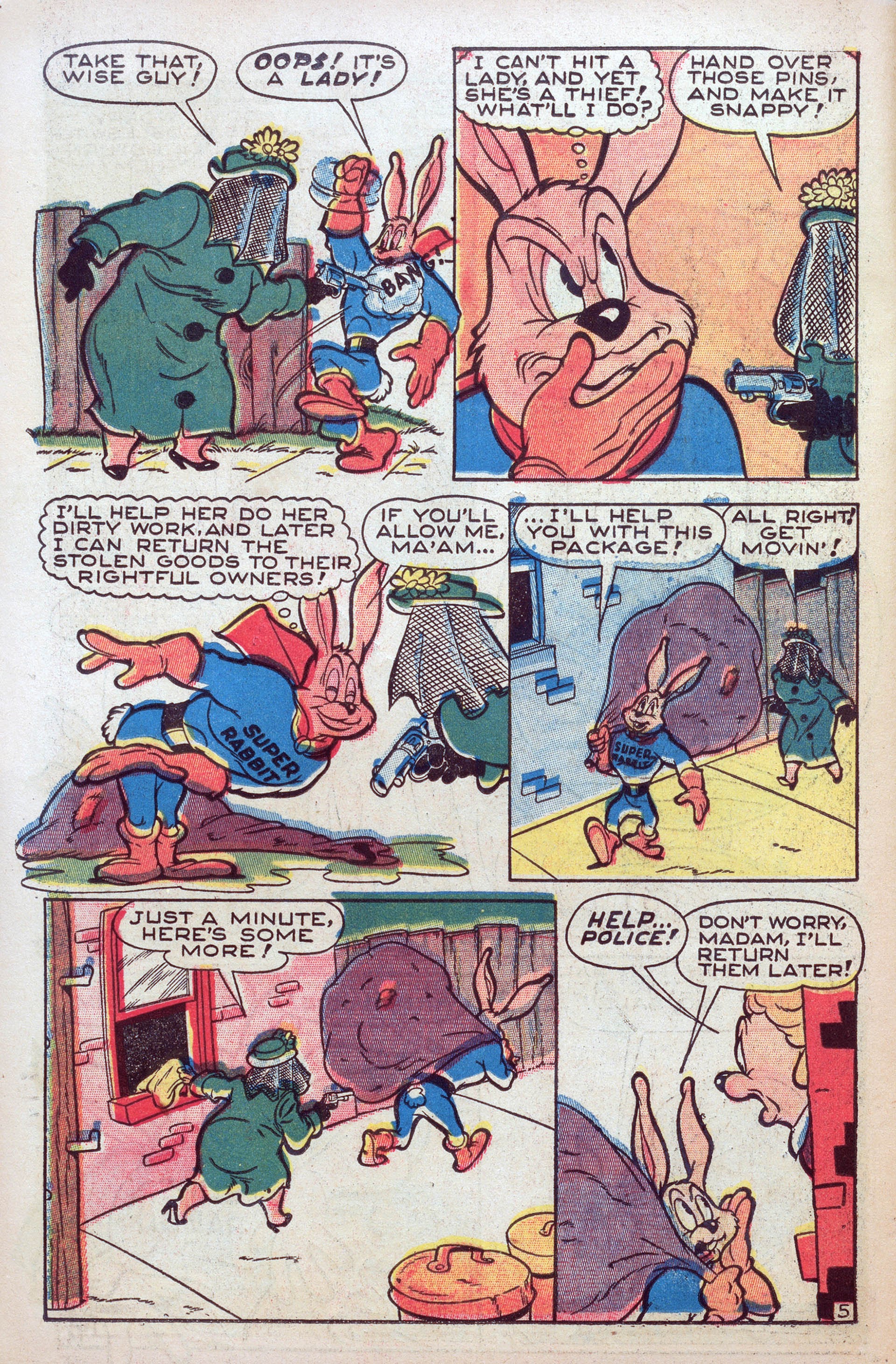 Read online Super Rabbit comic -  Issue #11 - 26