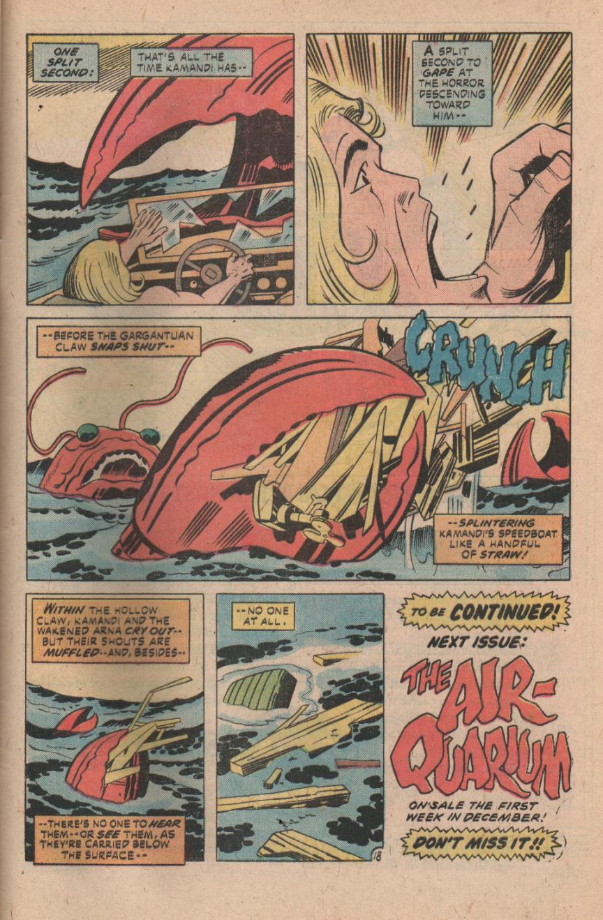 Read online Kamandi, The Last Boy On Earth comic -  Issue #38 - 33