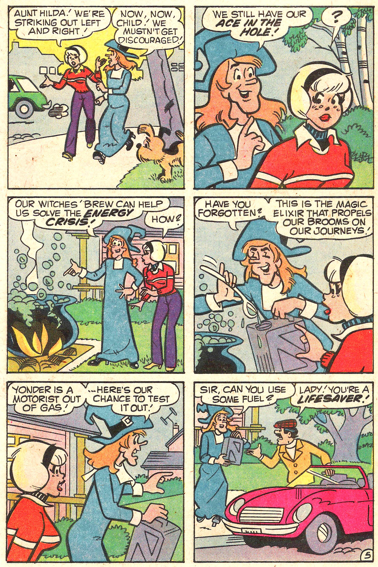 Read online Sabrina The Teenage Witch (1971) comic -  Issue #67 - 7