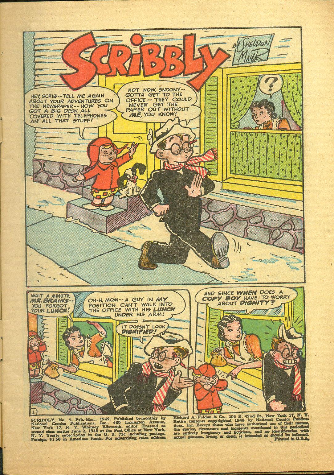 Read online Scribbly comic -  Issue #4 - 3