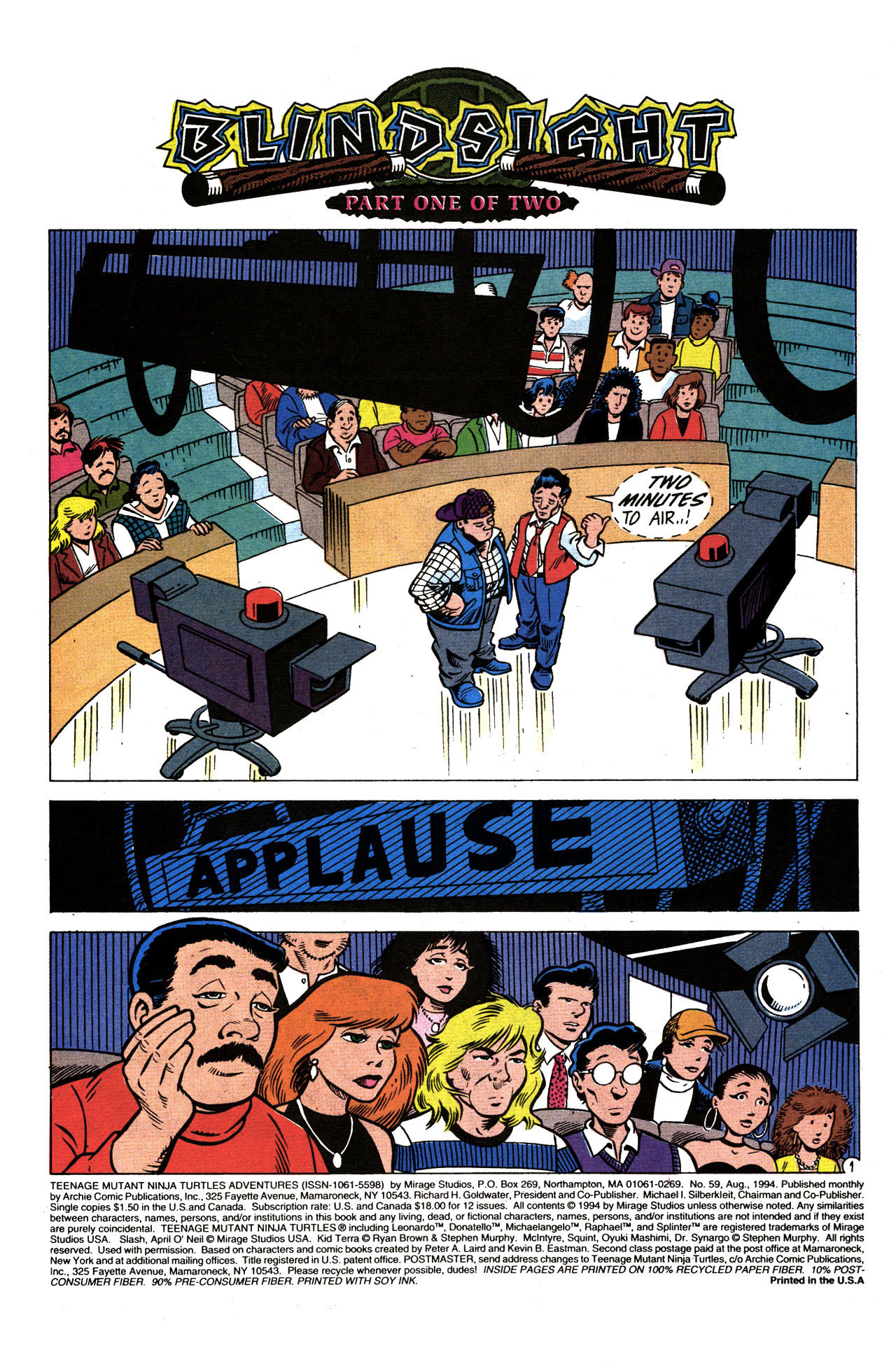 Read online Teenage Mutant Ninja Turtles Adventures (1989) comic -  Issue #59 - 3