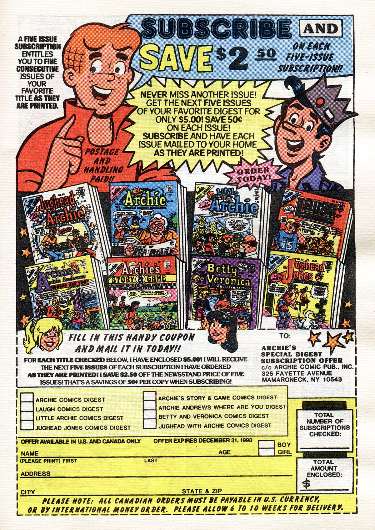 Read online Little Archie Comics Digest Magazine comic -  Issue #44 - 104