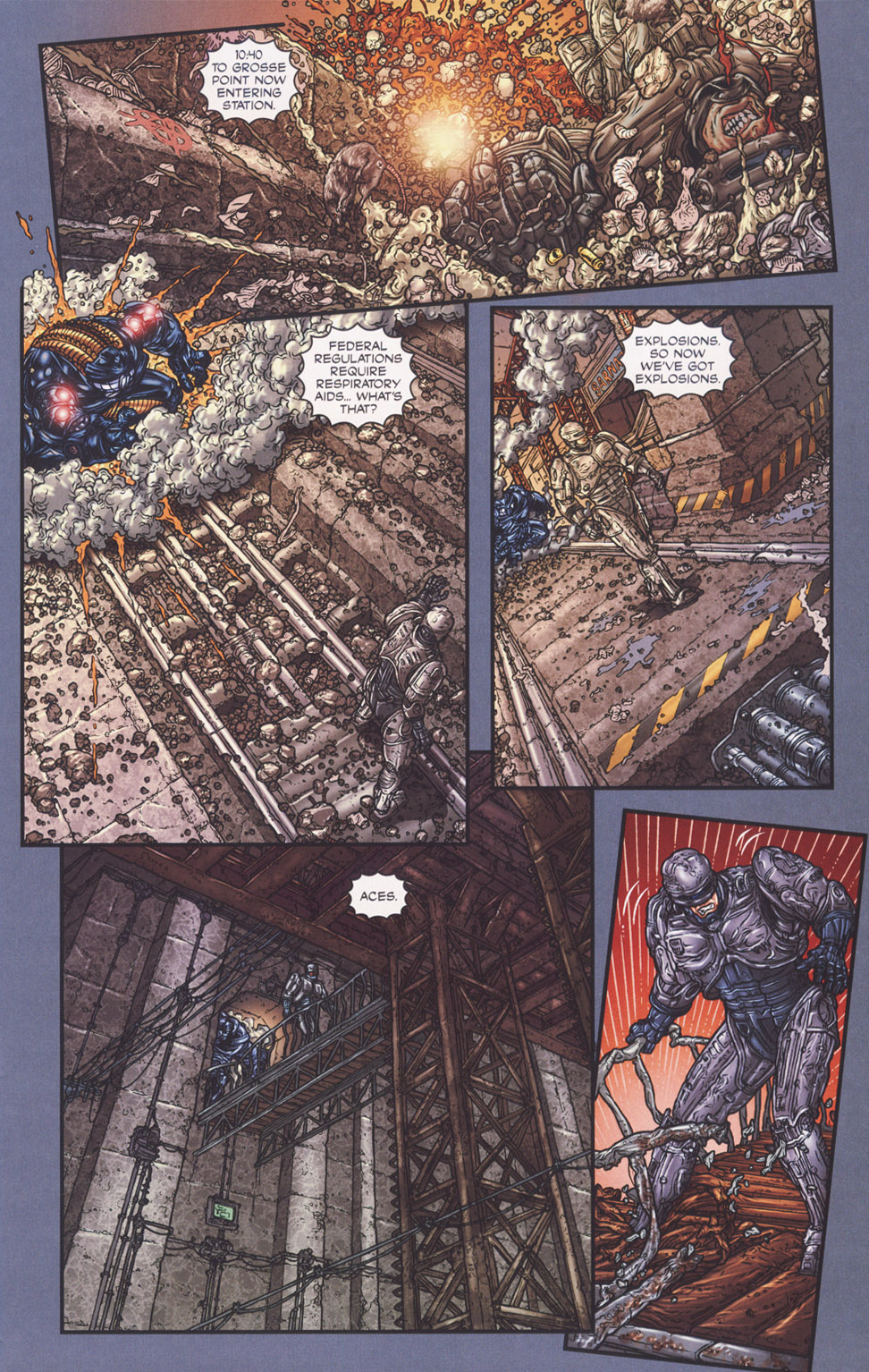 Read online Frank Miller's Robocop comic -  Issue #6 - 9