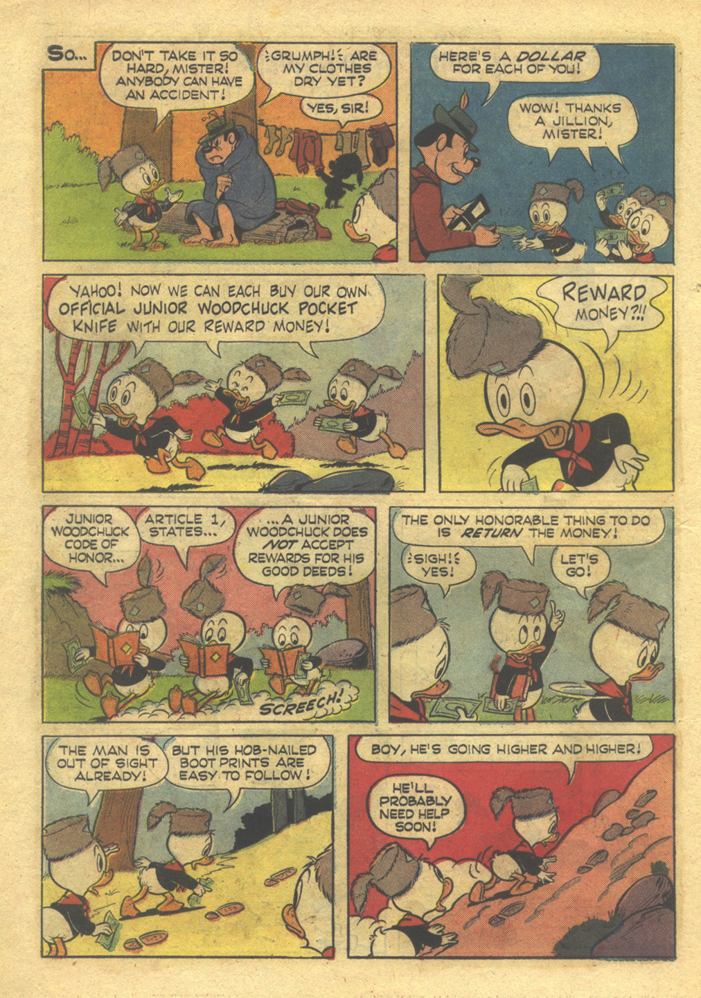 Read online Huey, Dewey, and Louie Junior Woodchucks comic -  Issue #1 - 22