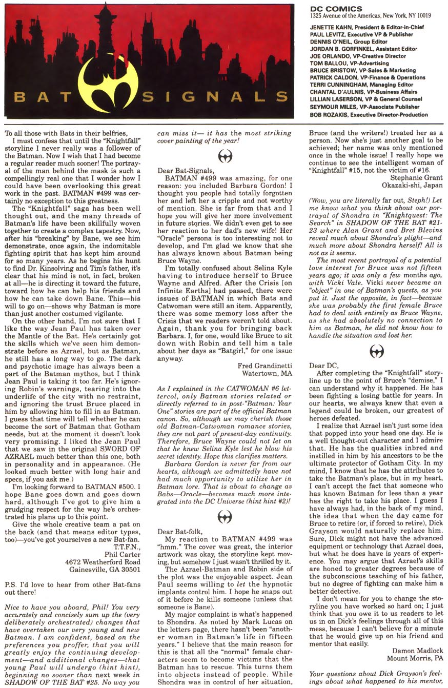 Read online Batman: Knightfall comic -  Issue #19 - 25