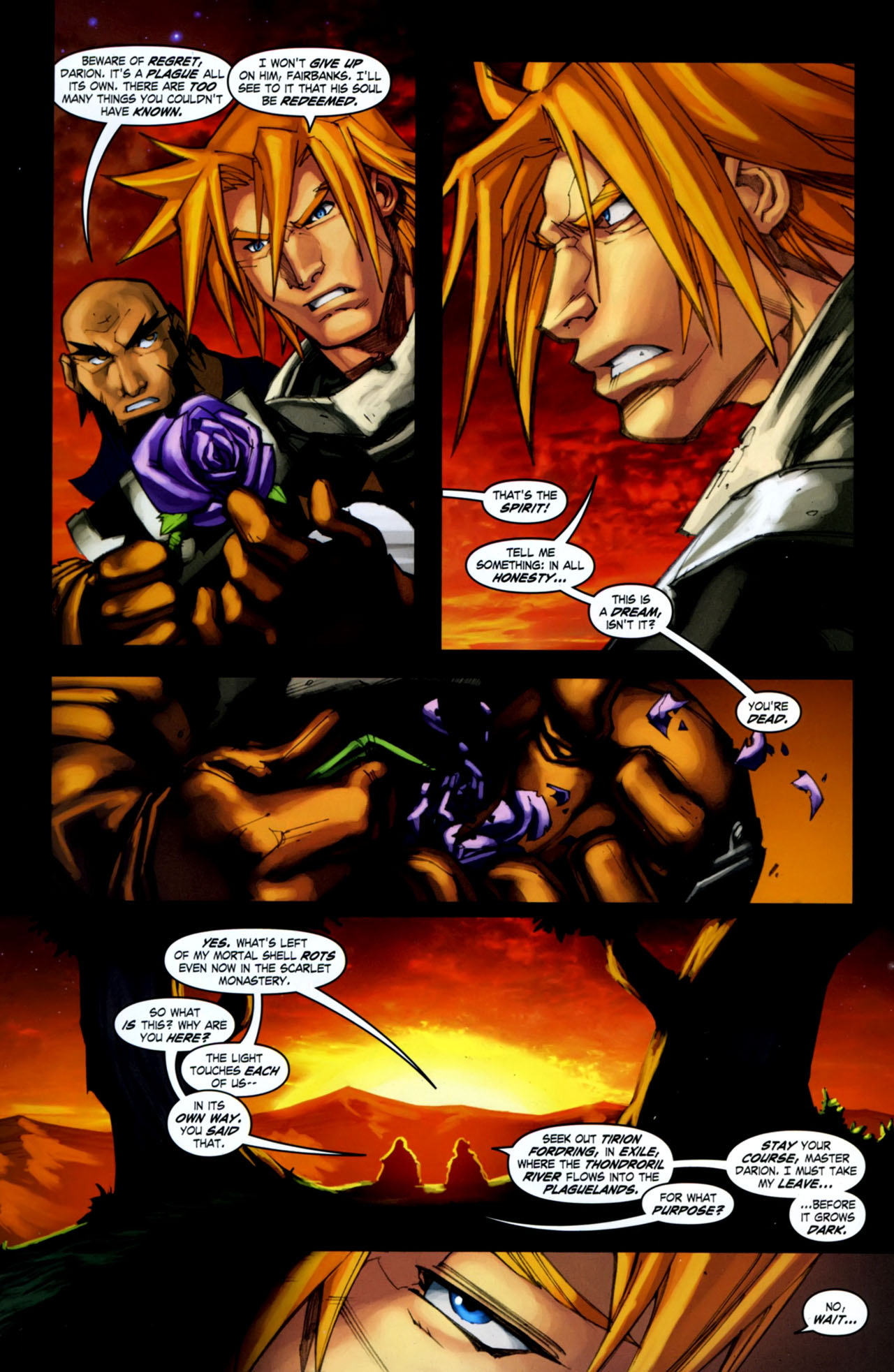 Read online World of Warcraft: Ashbringer comic -  Issue #4 - 9