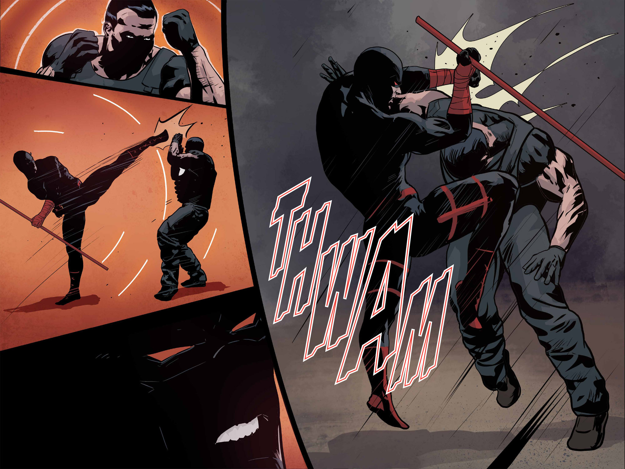 Read online Daredevil / Punisher : The Seventh Circle comic -  Issue #7 - 56