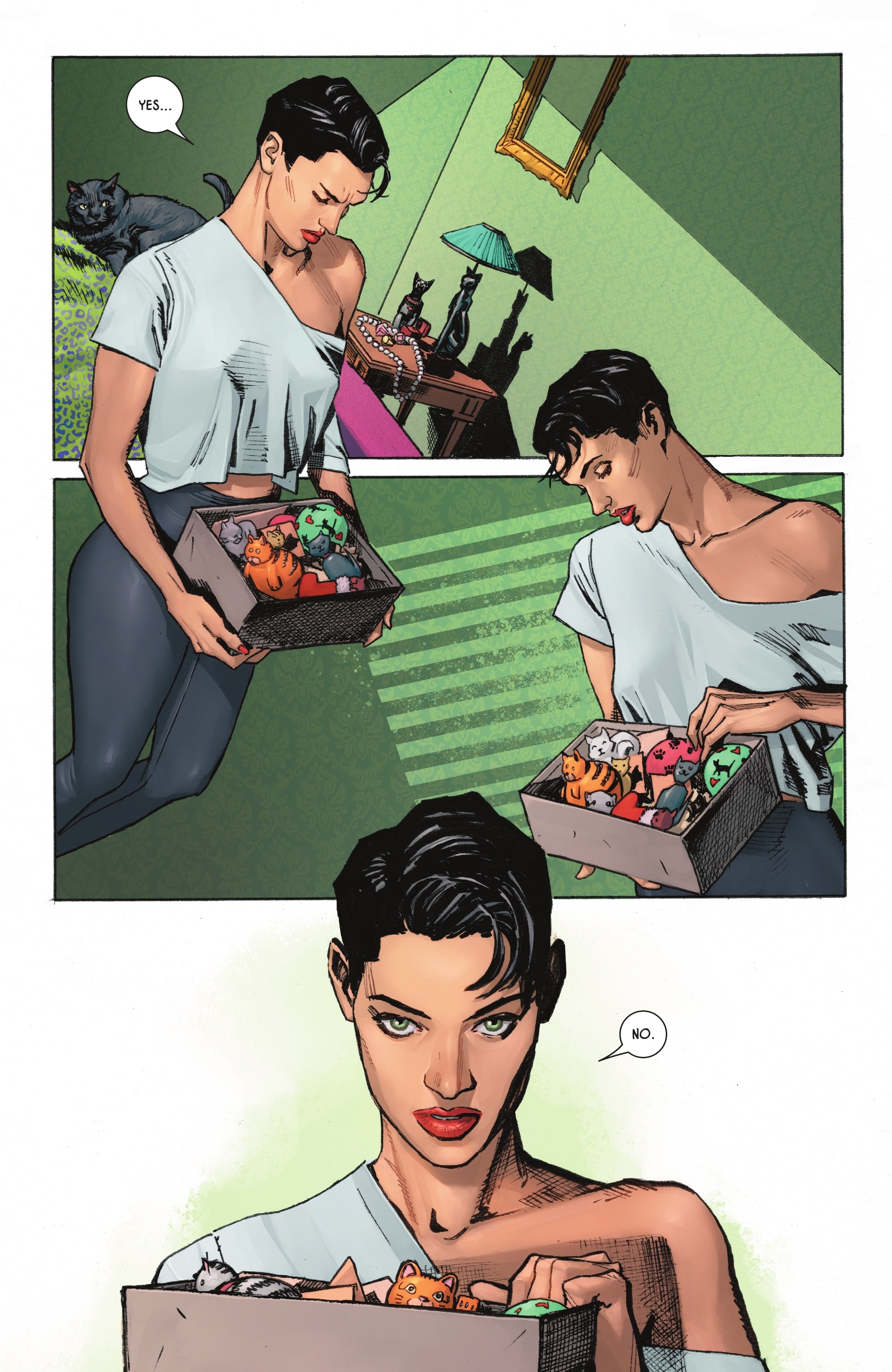 Read online Batman/Catwoman comic -  Issue #6 - 19