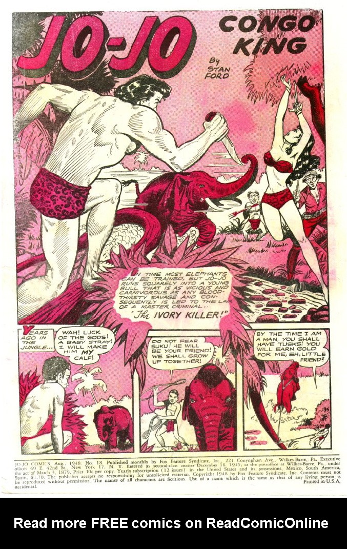 Read online Jo-Jo Congo King comic -  Issue #18 - 3