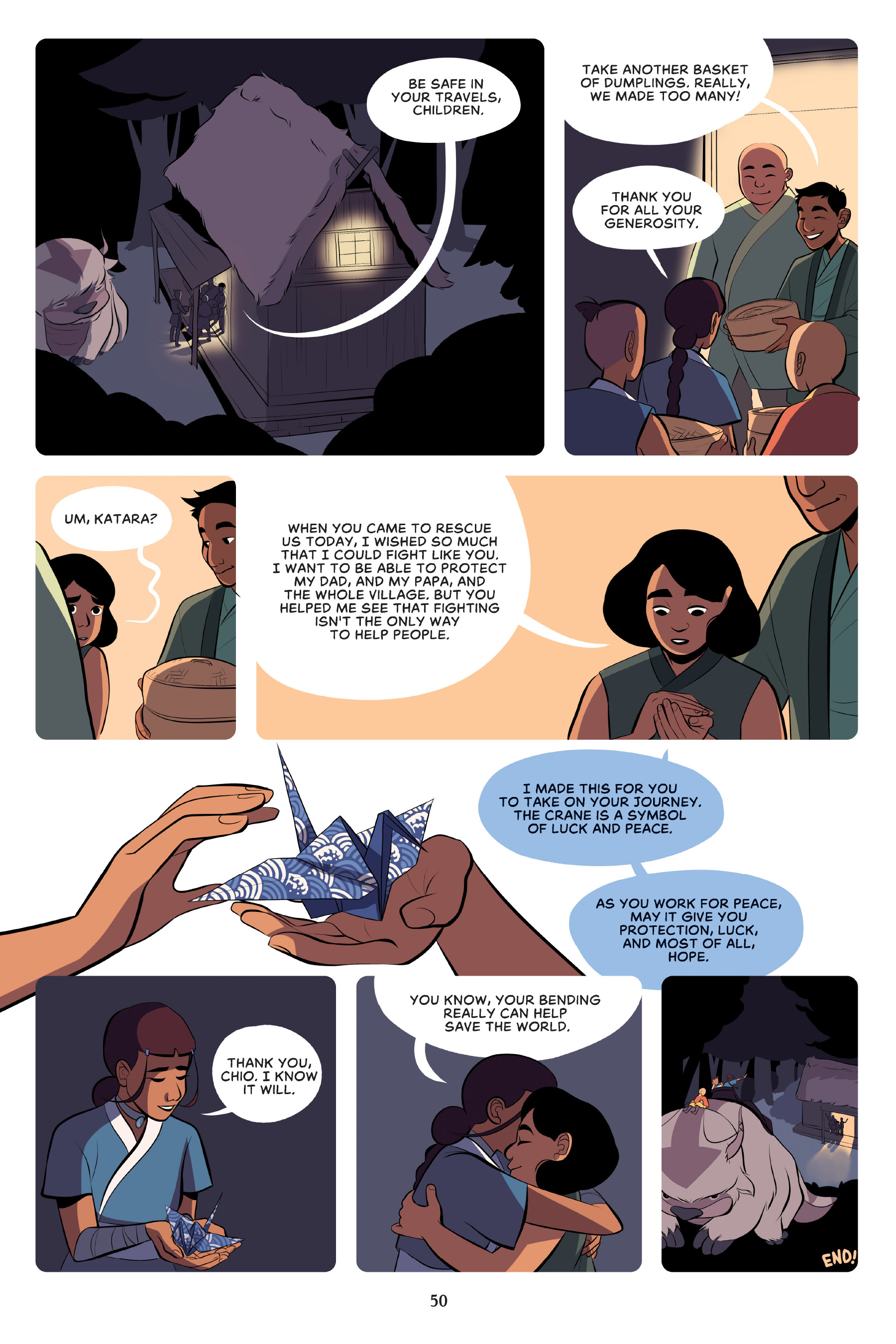 Read online Nickelodeon Avatar: The Last Airbender - Team Avatar Tales comic -  Issue # TPB - 51