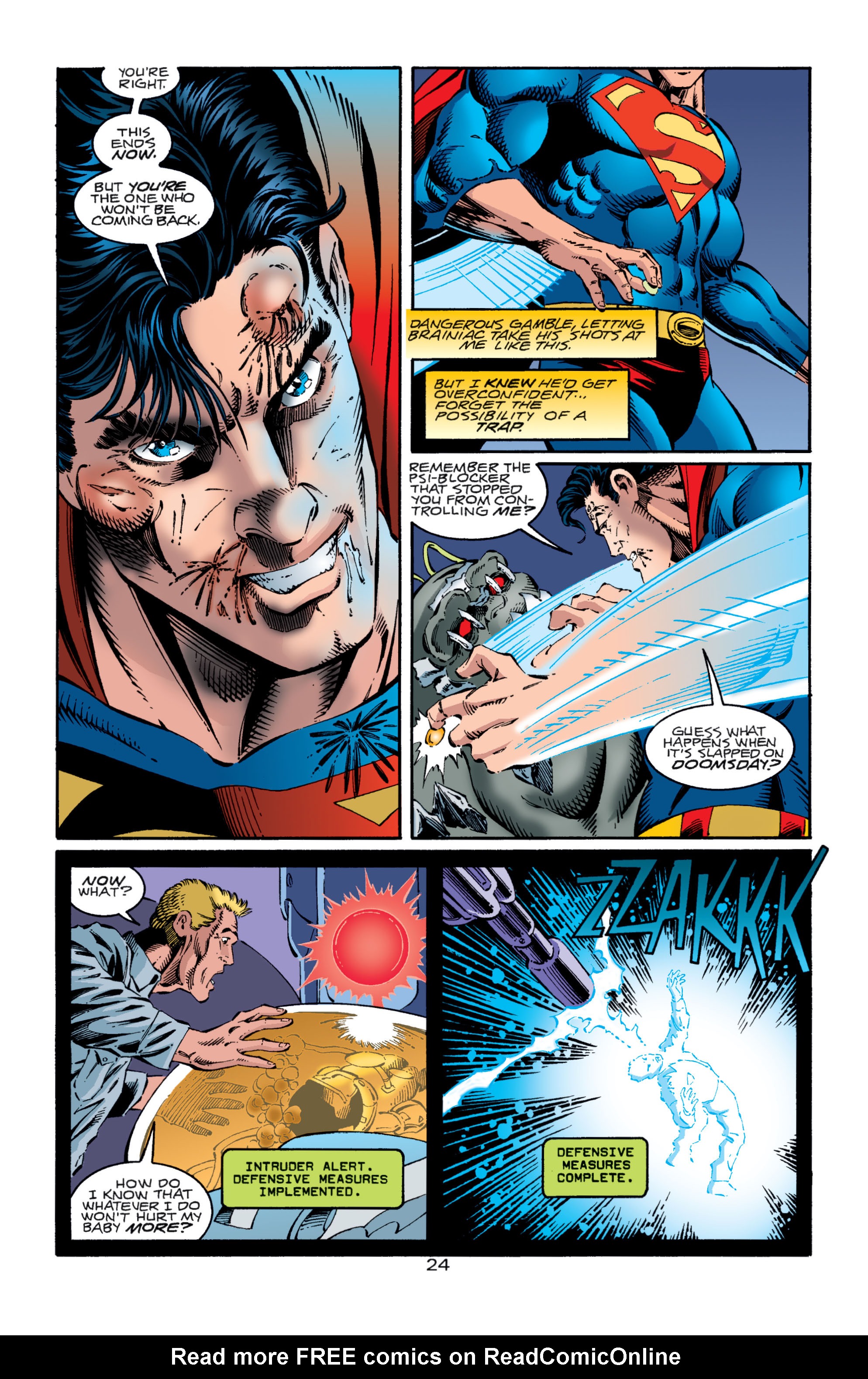 Read online Superman: The Doomsday Wars comic -  Issue #3 - 25
