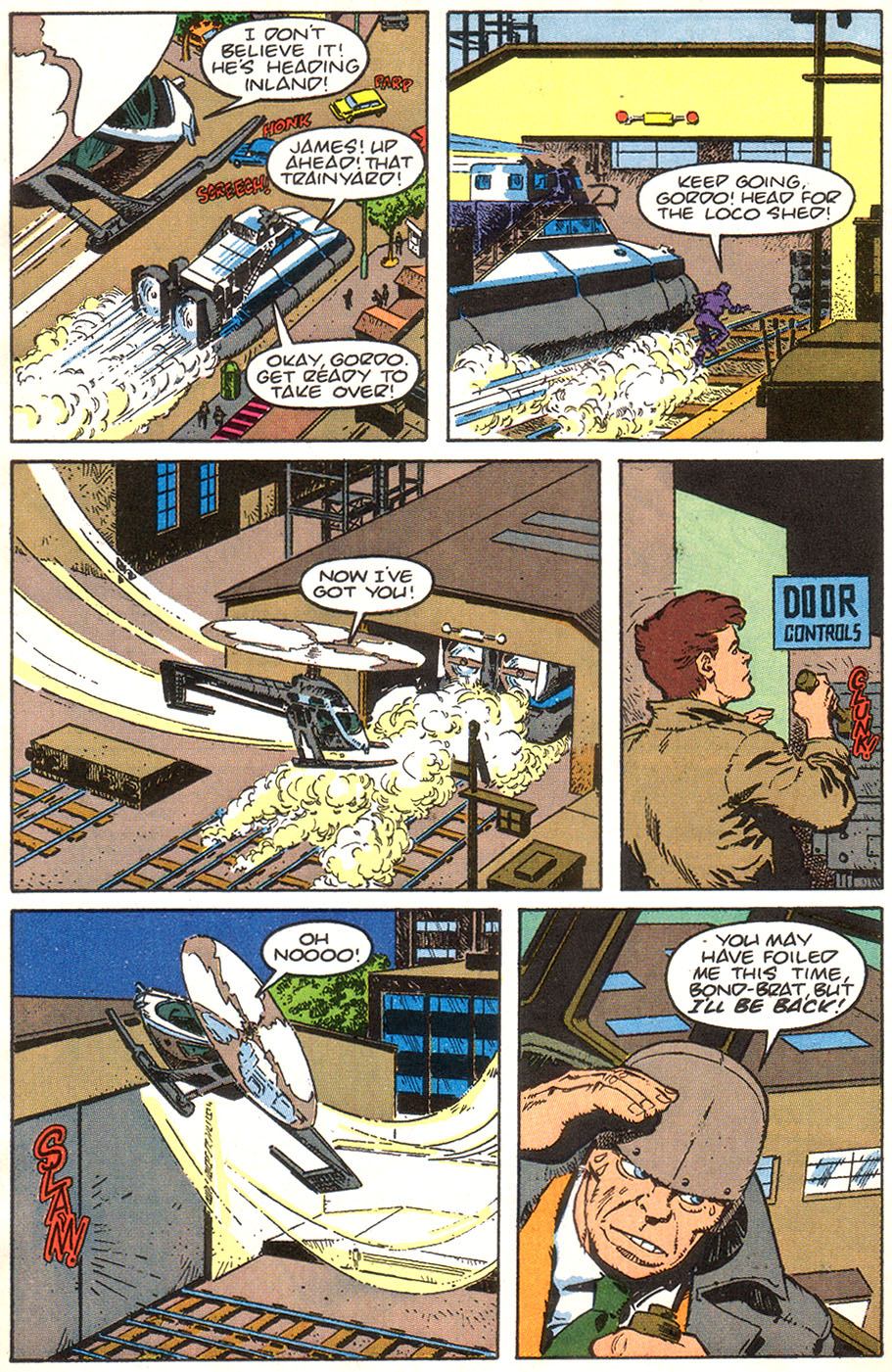 Read online James Bond Jr. comic -  Issue #2 - 16