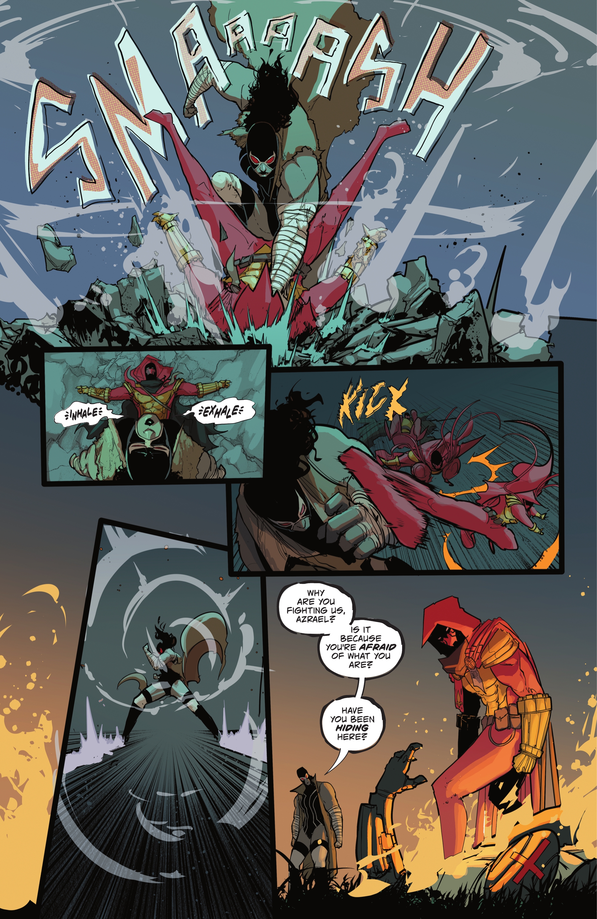 Read online Sword Of Azrael comic -  Issue #2 - 6
