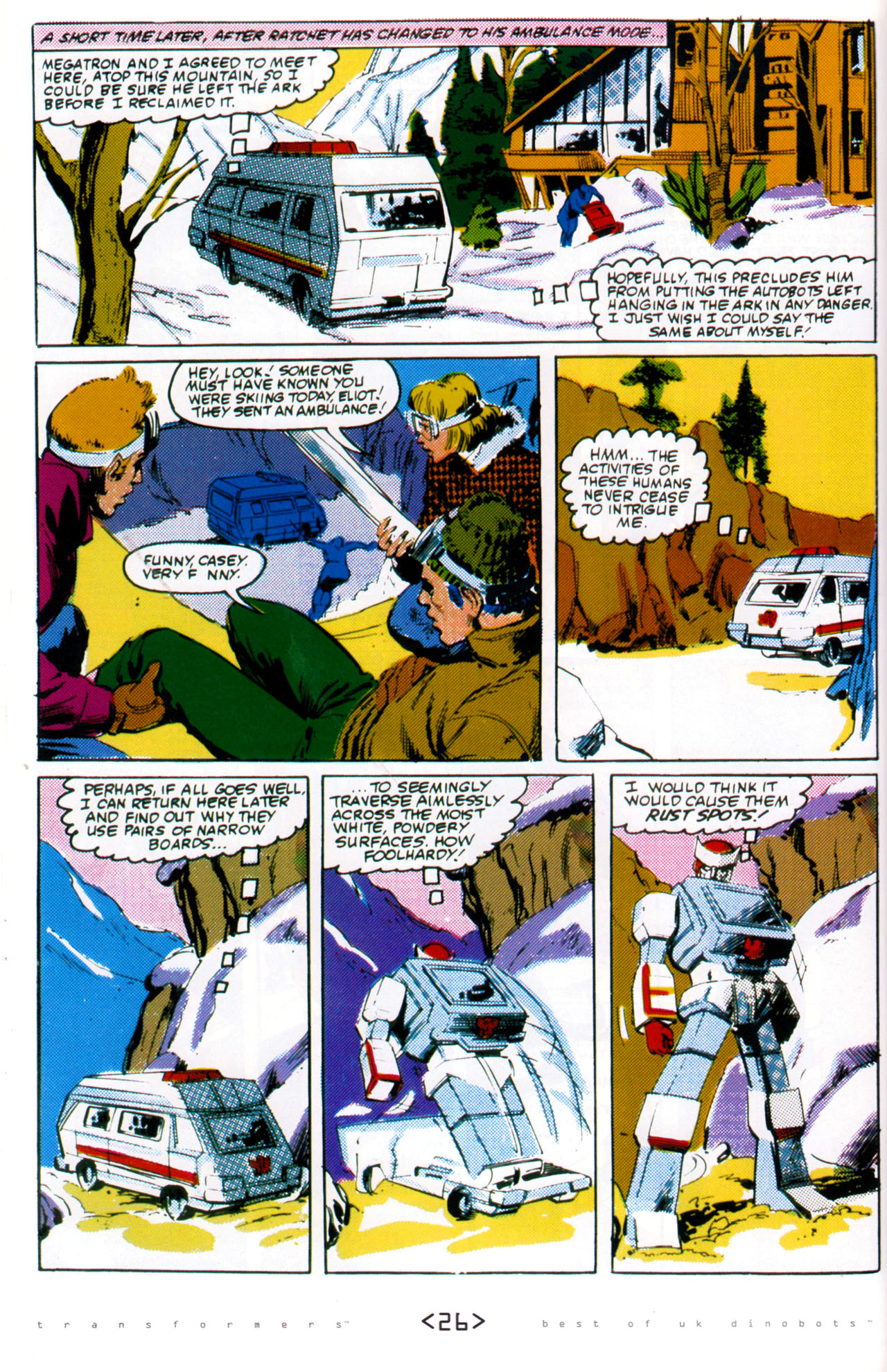 Read online The Transformers: Best of UK: Dinobots comic -  Issue #6 - 29