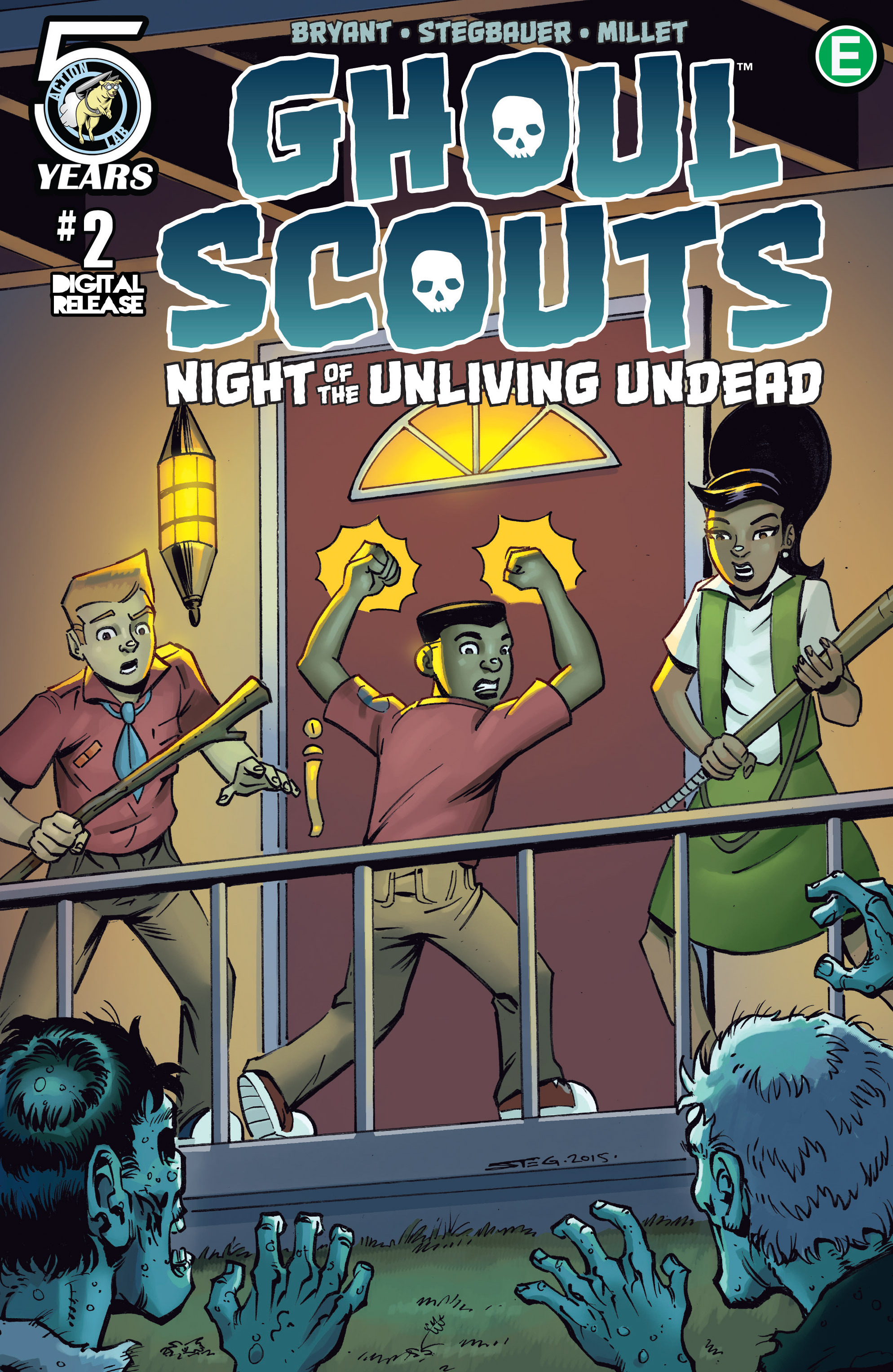 Read online Ghoul Scouts: Night of the Unliving Undead comic -  Issue #2 - 1